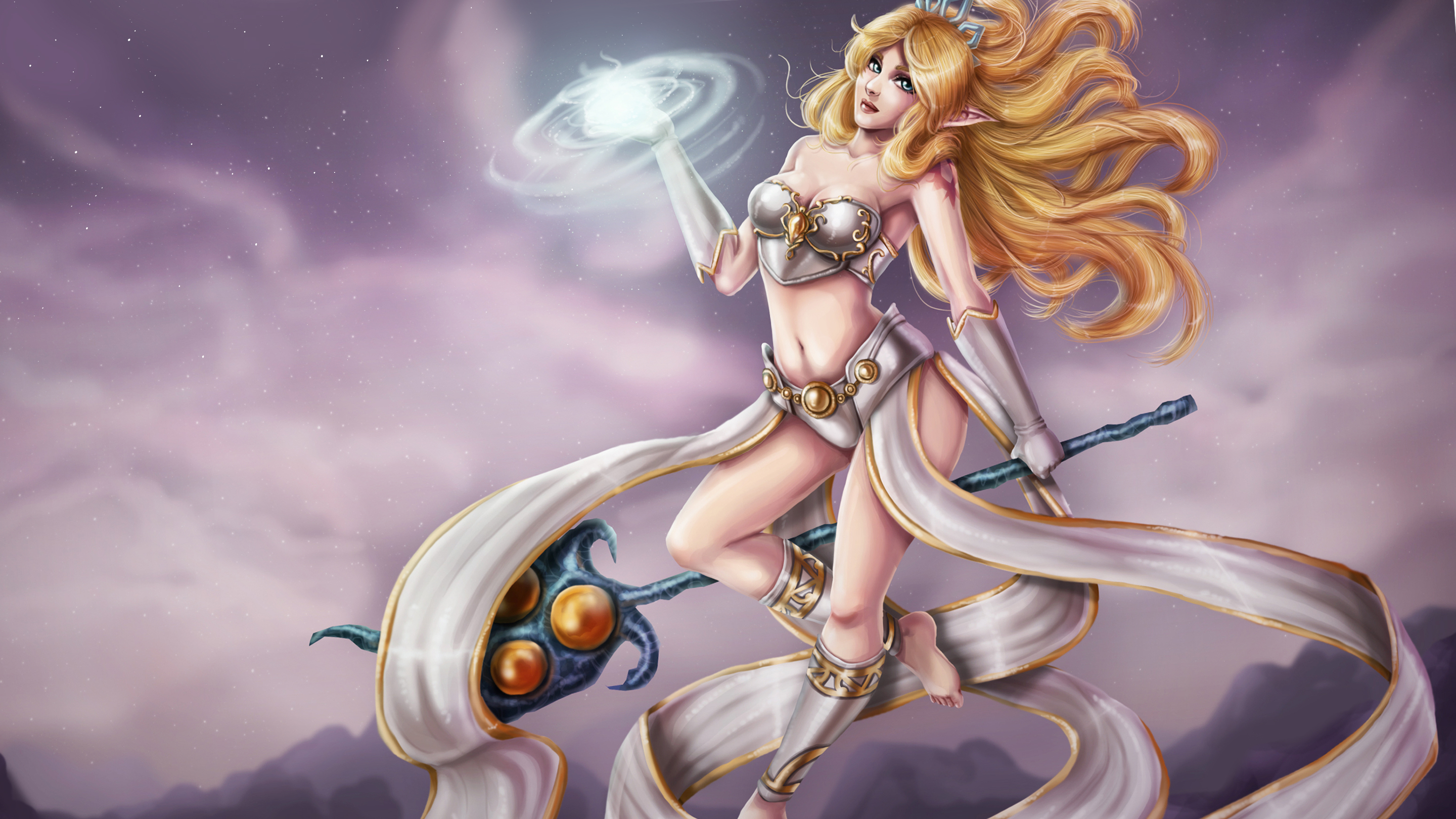 Janna from League of Legends HD Wallpaper