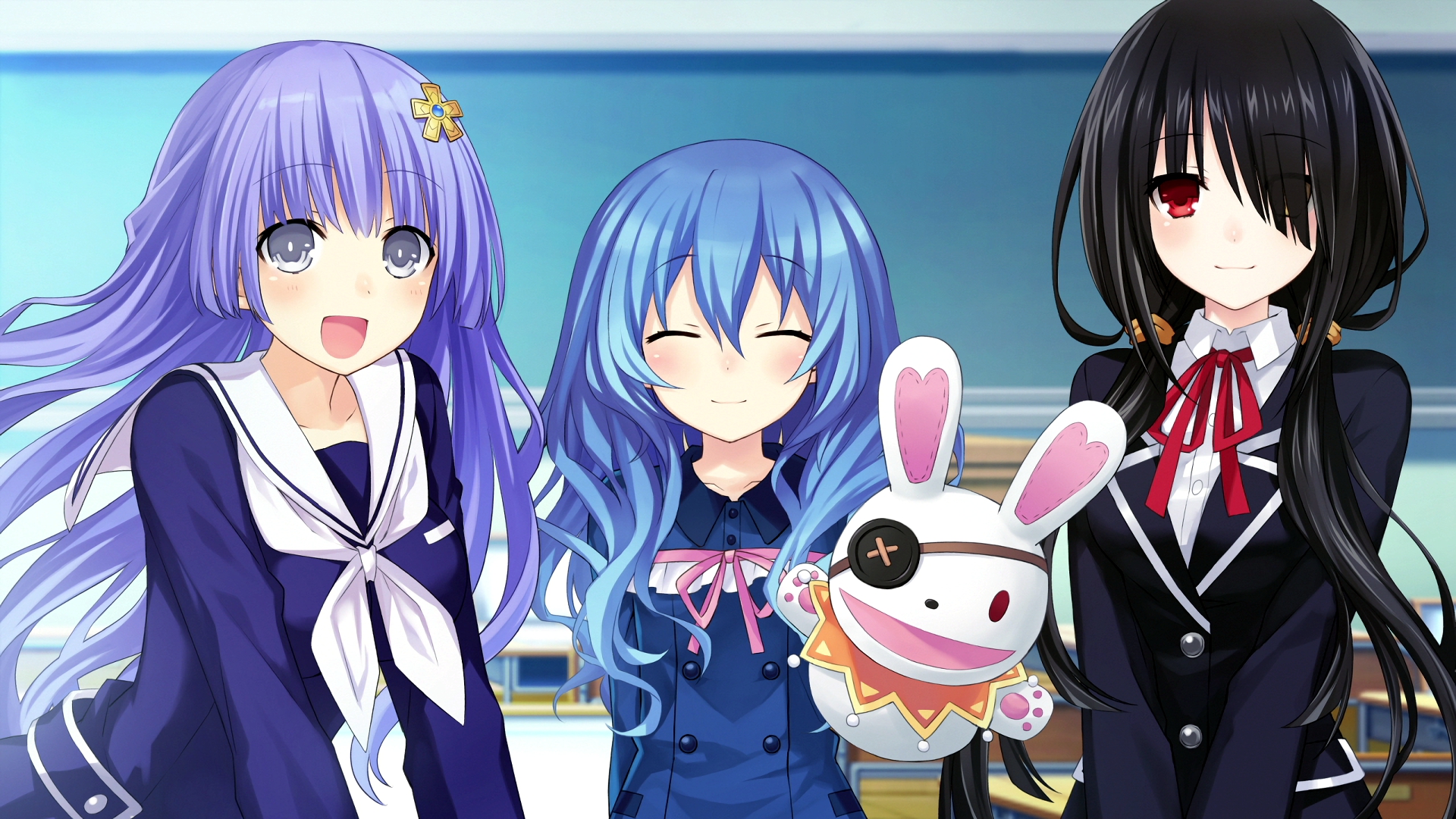 Yoshino and Tohka from Date A Live HD Wallpaper
