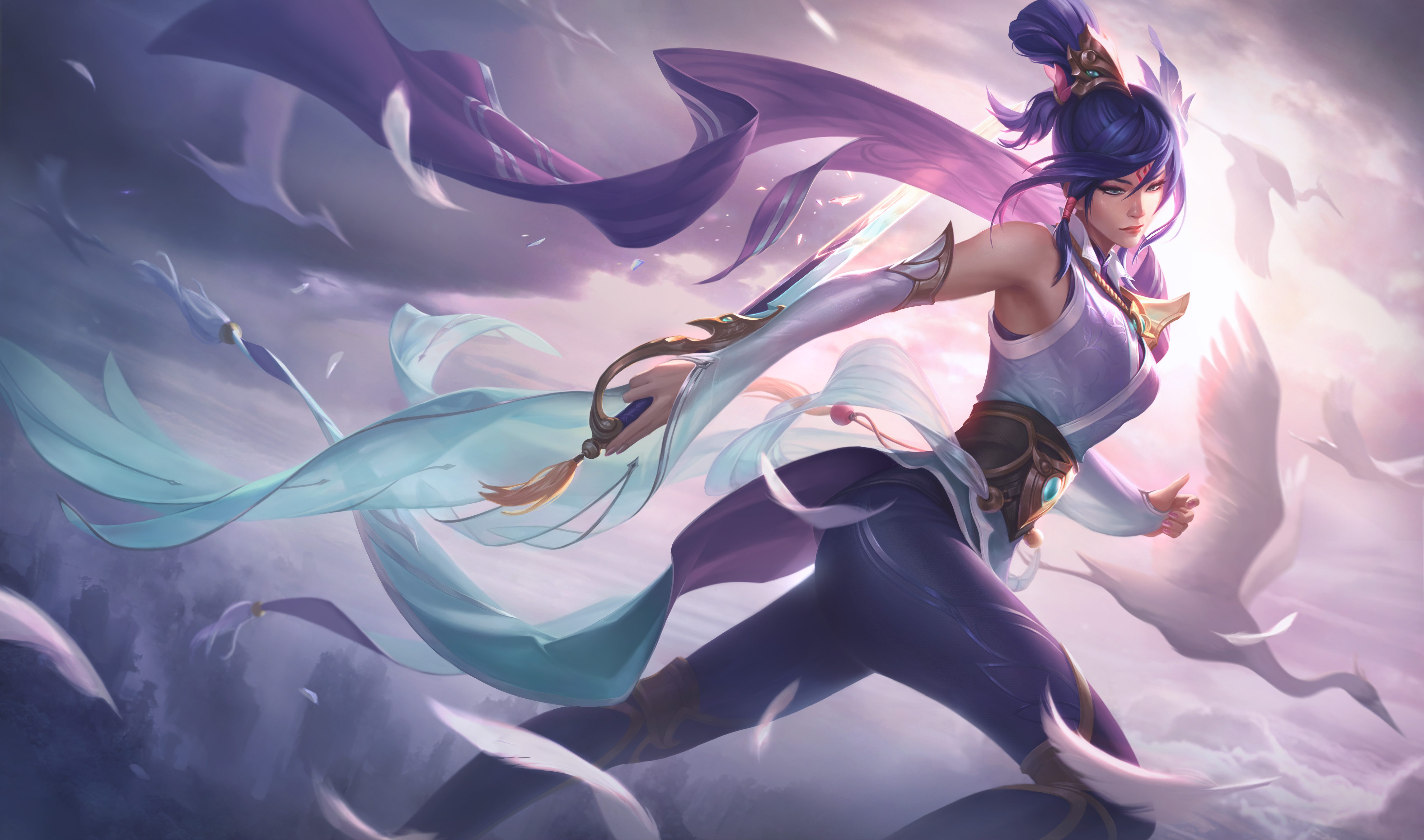 Fiora from League of Legends HD Wallpaper
