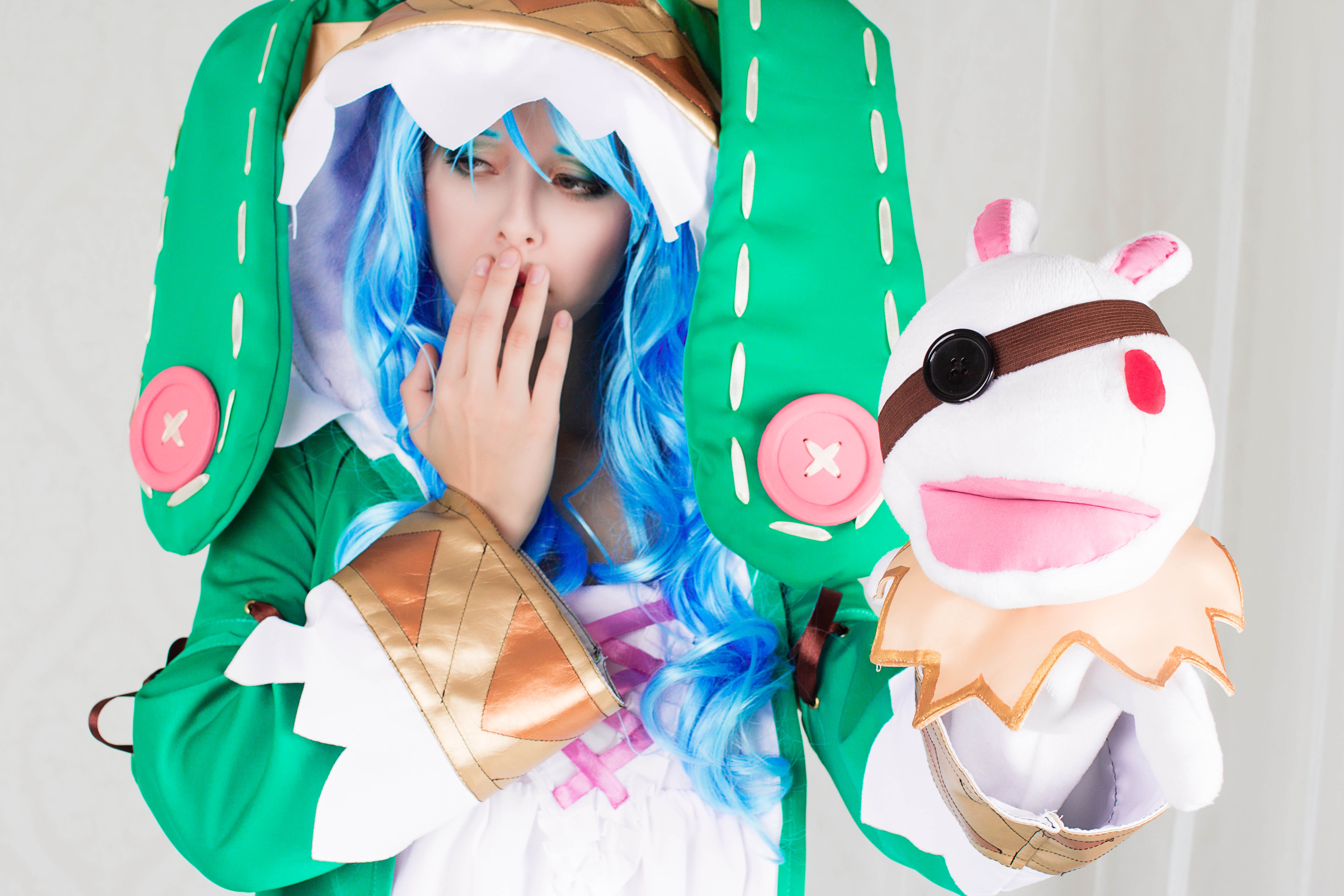 Yoshino from Date A Live with Yoshinon HD Wallpaper