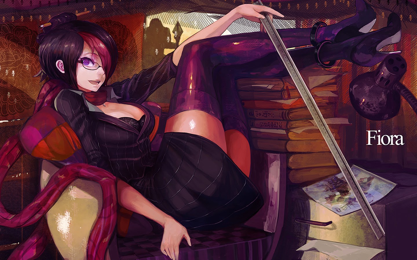 Fiora from League of Legends HD Wallpaper