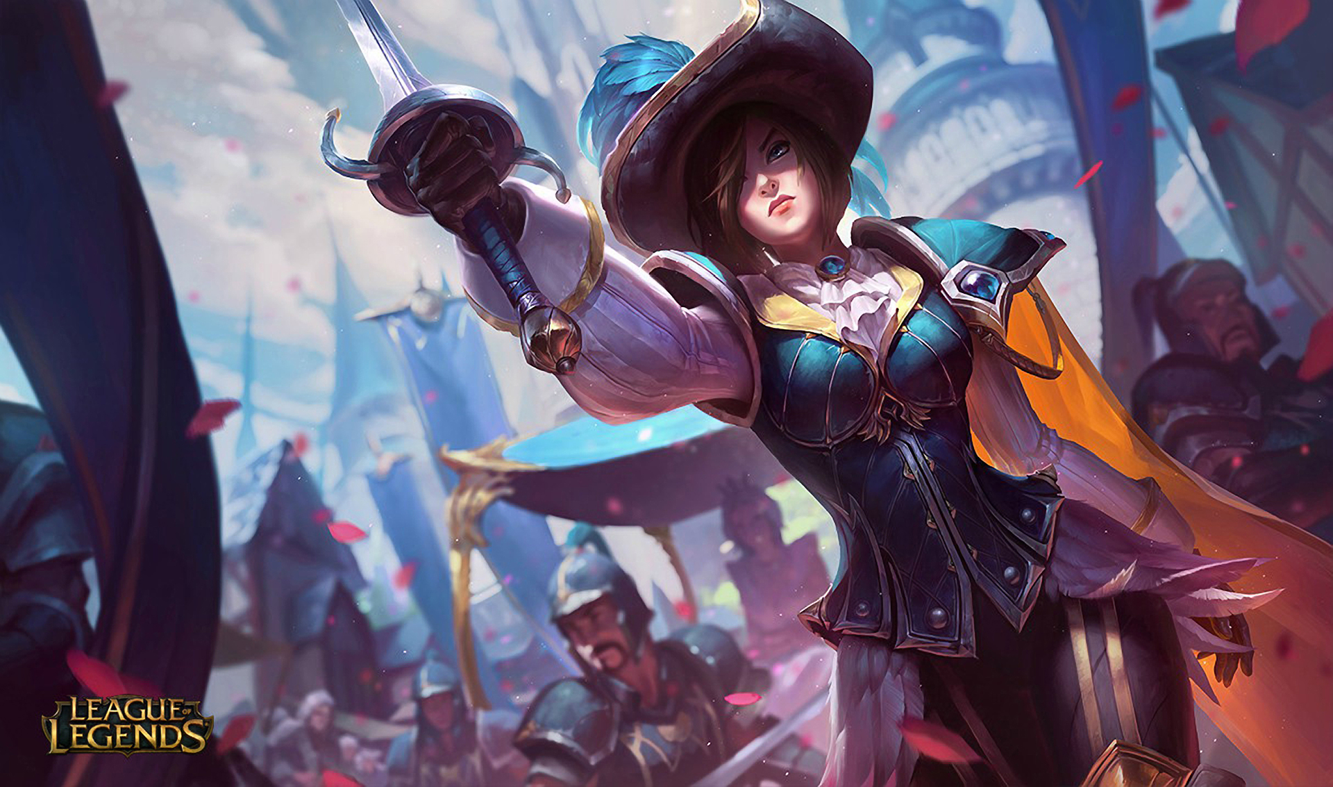 Fiora from League of Legends HD Wallpaper