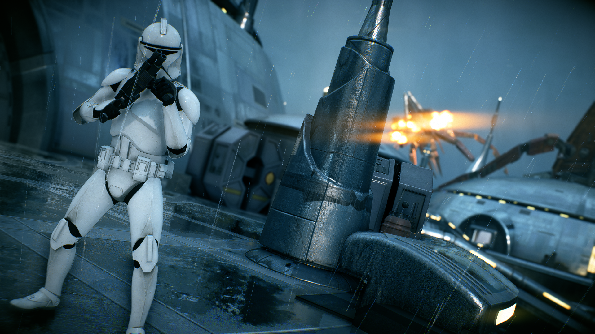 Clone Trooper in Star Wars Battlefront II HD Wallpaper
