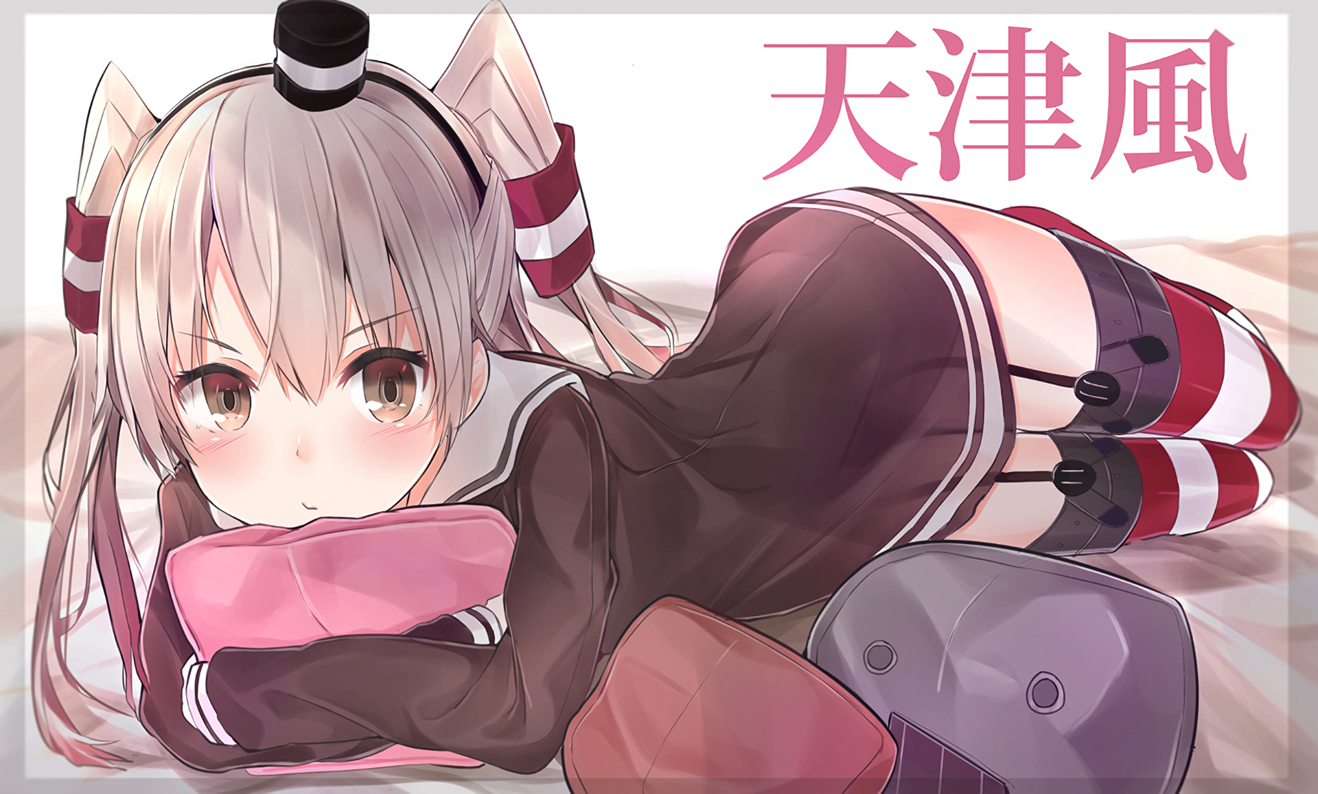 Amatsukaze from Kantai Collection HD Wallpaper