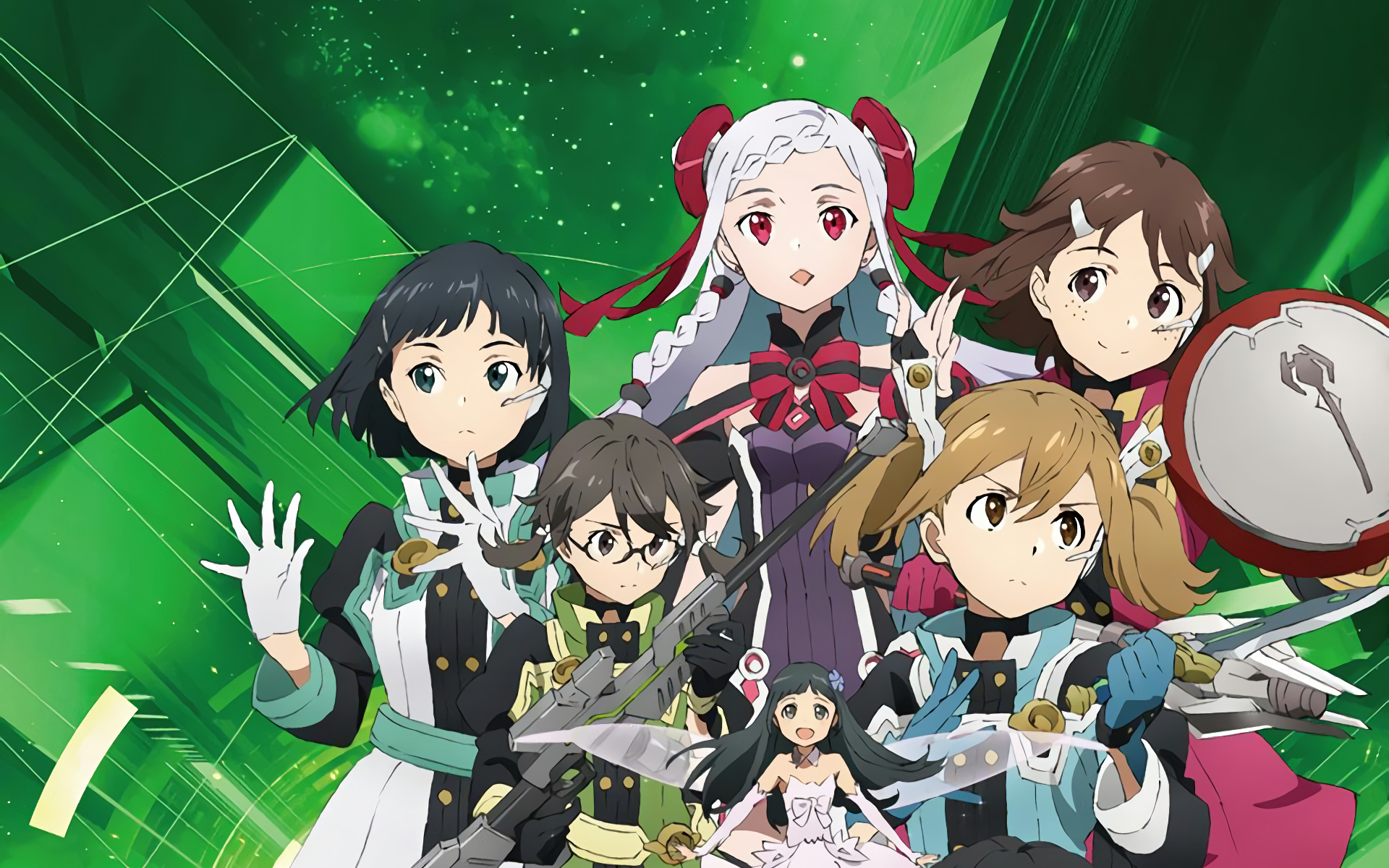 Characters from Sword Art Online: Alicization War of Underworld HD Wallpaper