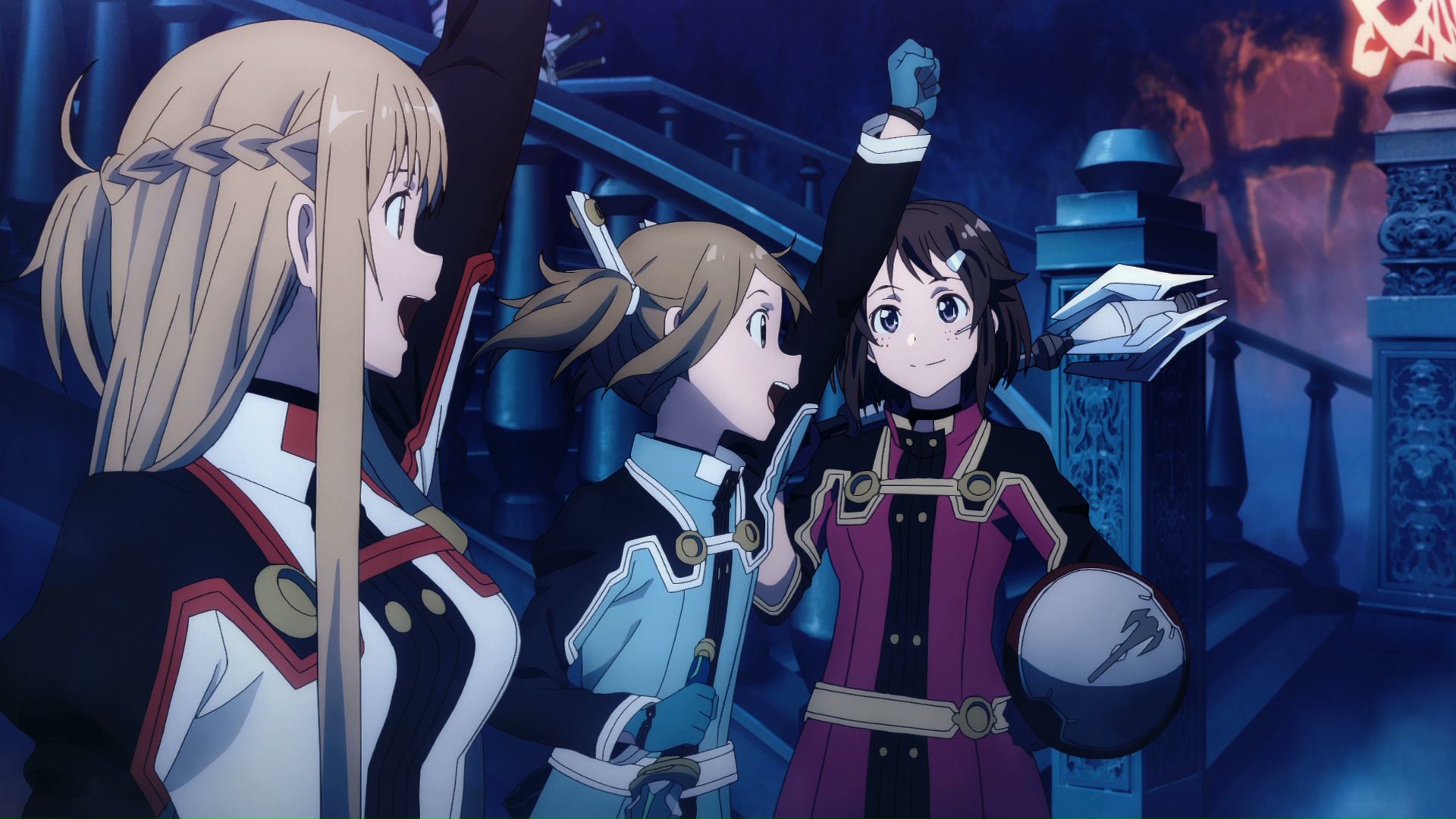 Asuna Yuuki and friends from Sword Art Online HD Wallpaper