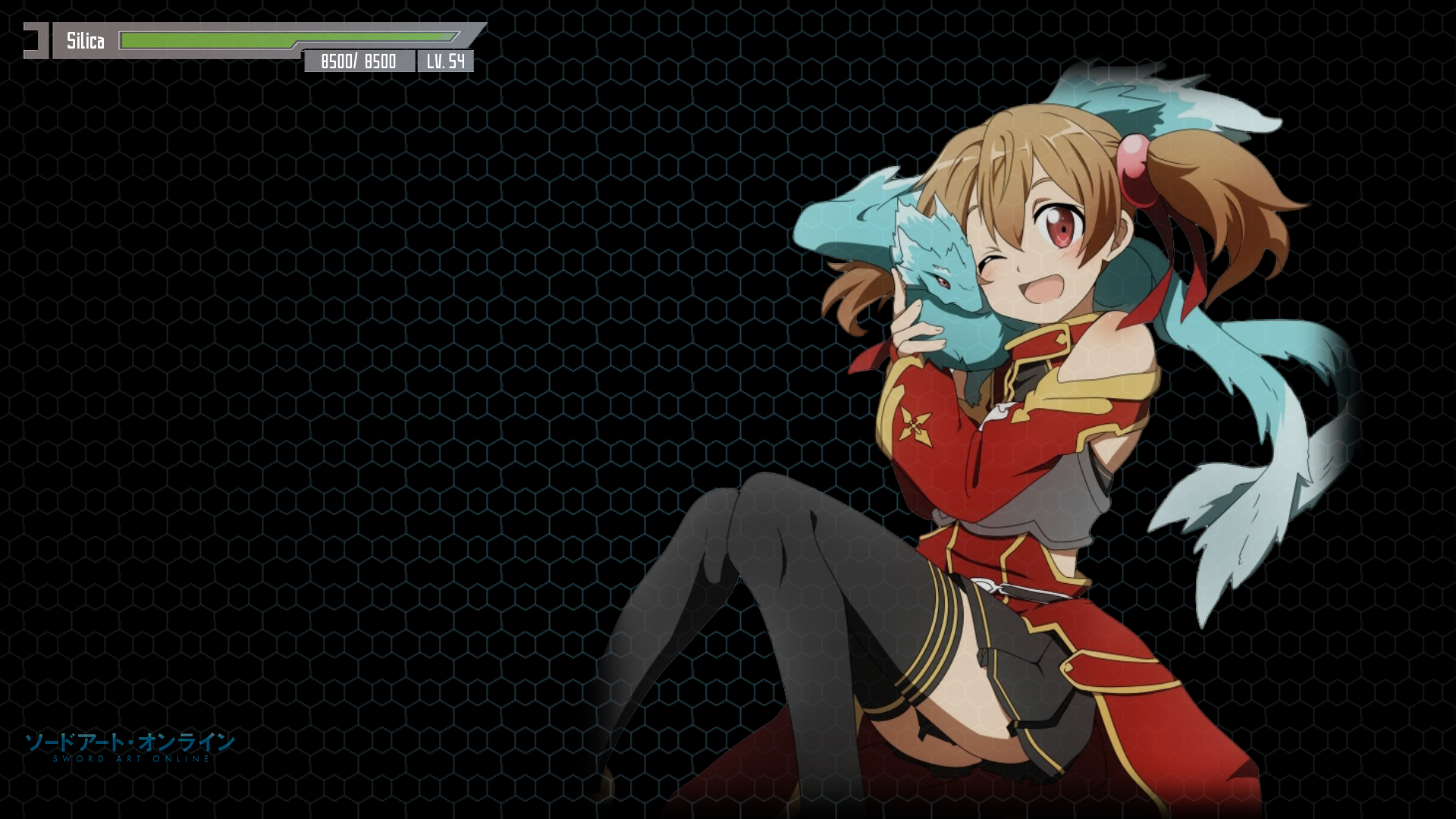 Silica from Sword Art Online with Pina HD Wallpaper
