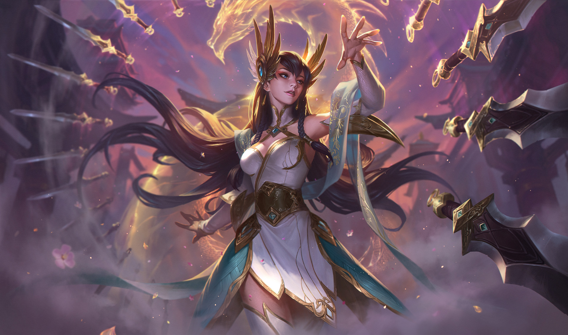 Irelia from League of Legends HD Wallpaper