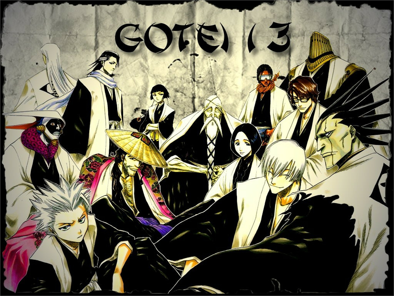Gotei 13 from Bleach HD Wallpaper