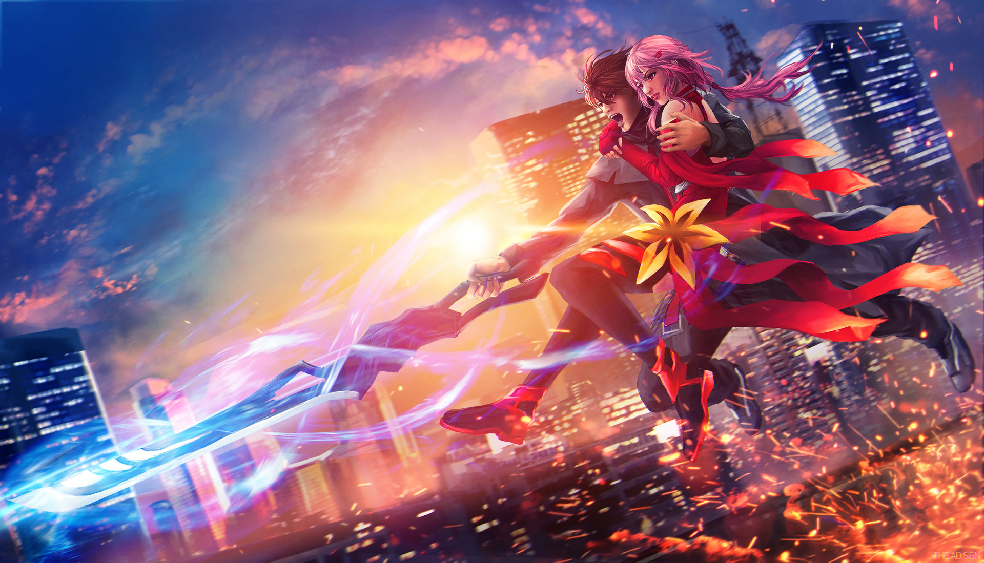 Shu Ouma from Guilty Crown HD Wallpaper