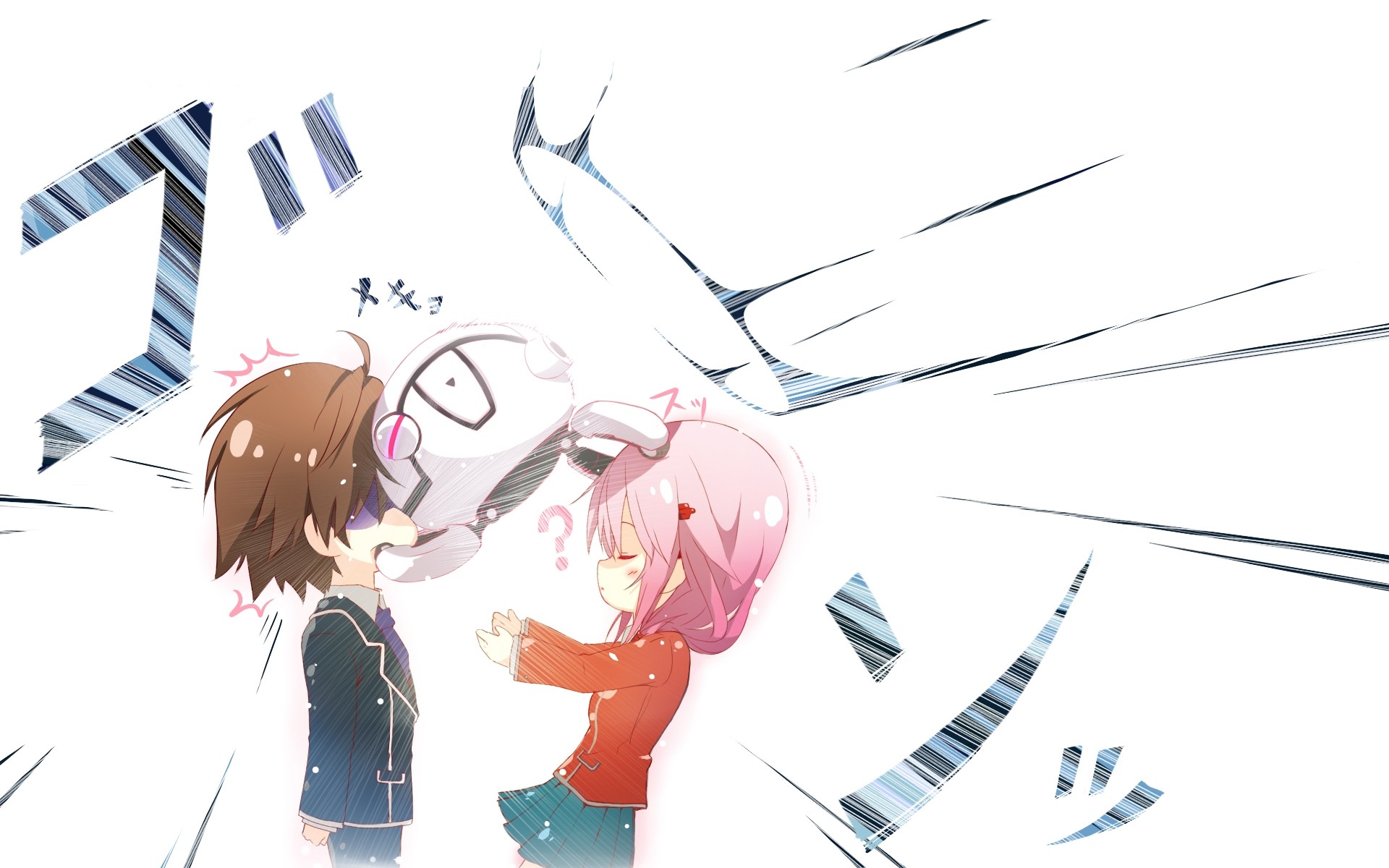 Shu Ouma and Inori Yuzuriha HD Wallpaper
