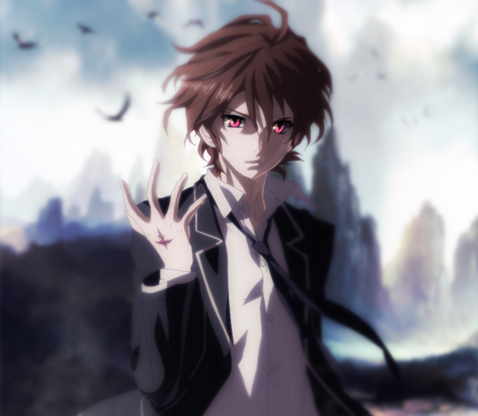 Shu Ouma from Guilty Crown HD Wallpaper