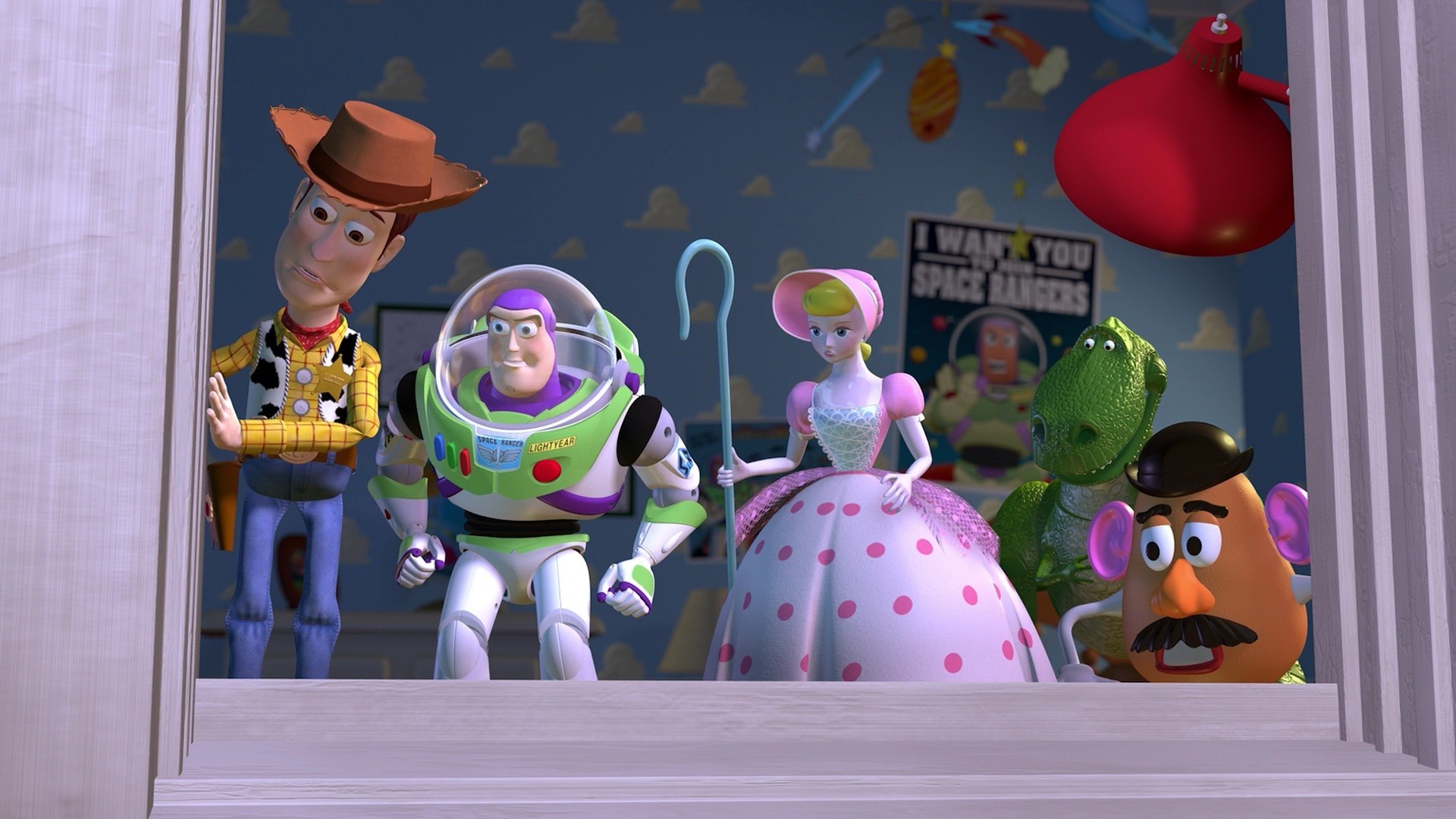 Woody and friends from Toy Story HD Wallpaper