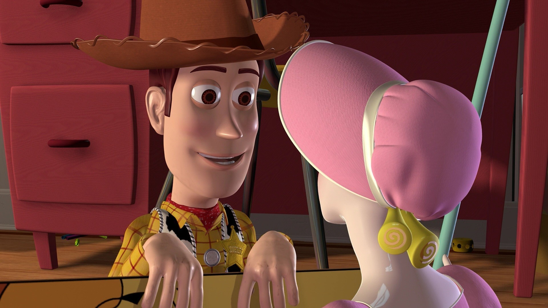 Woody from Toy Story with Bo Peep HD Wallpaper