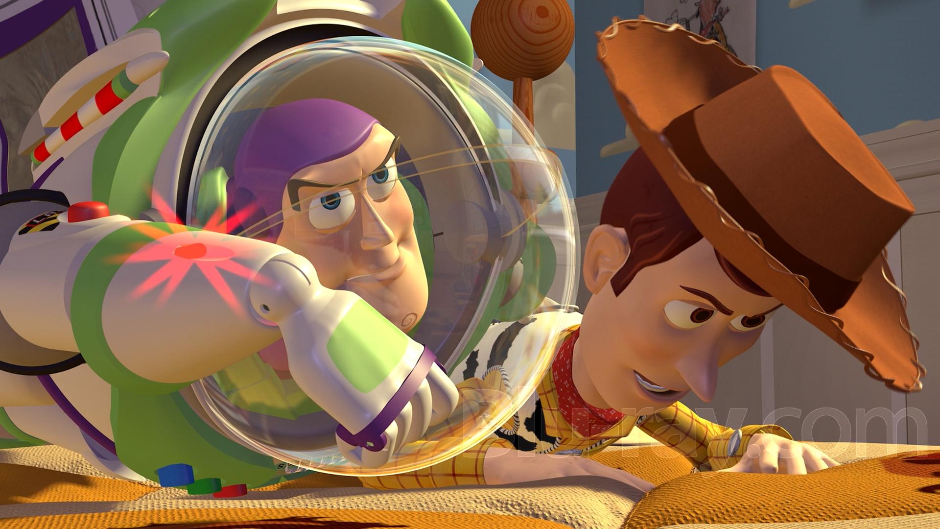 Buzz Lightyear and Woody from Toy Story HD Wallpaper