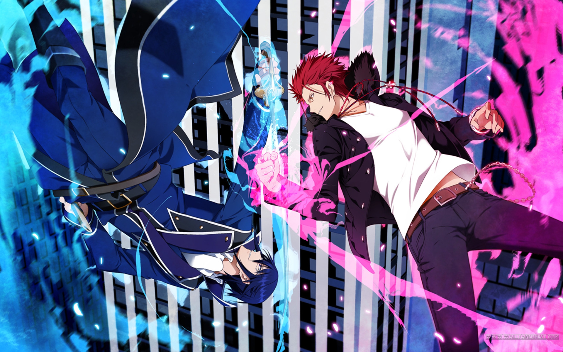 Mikoto Suoh and Reisi Munakata from K HD Wallpaper