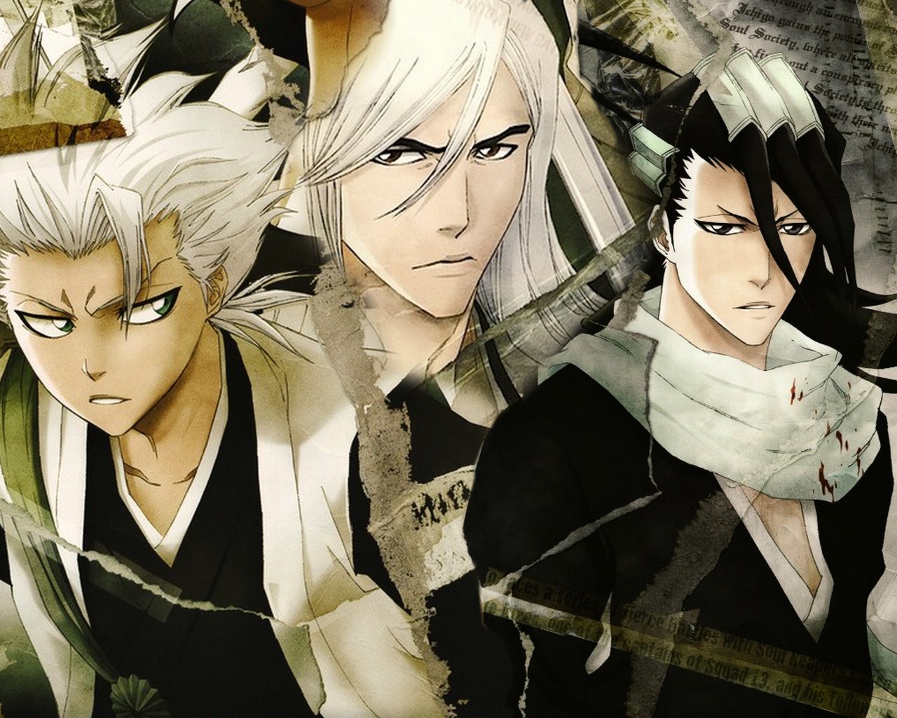 Jūshirō Ukitake from Bleach HD Wallpaper