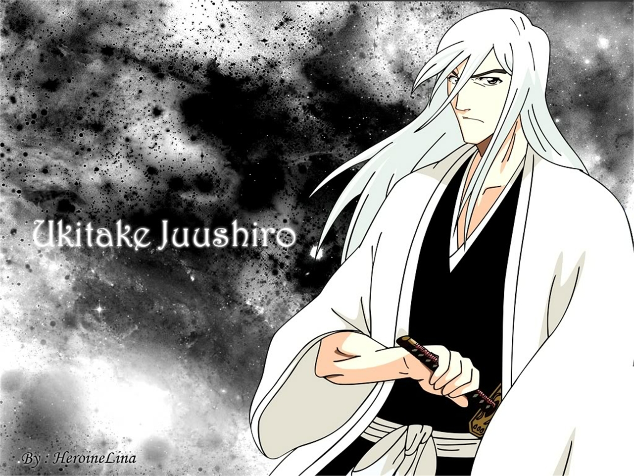 Jūshirō Ukitake from Bleach HD Wallpaper