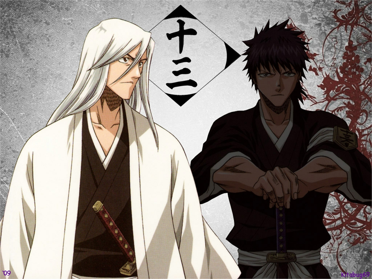 Jūshirō Ukitake from Bleach HD Wallpaper