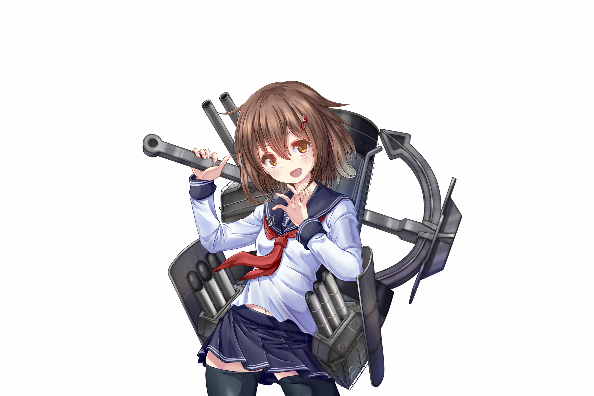 Ikazuchi from Kancolle HD Wallpaper