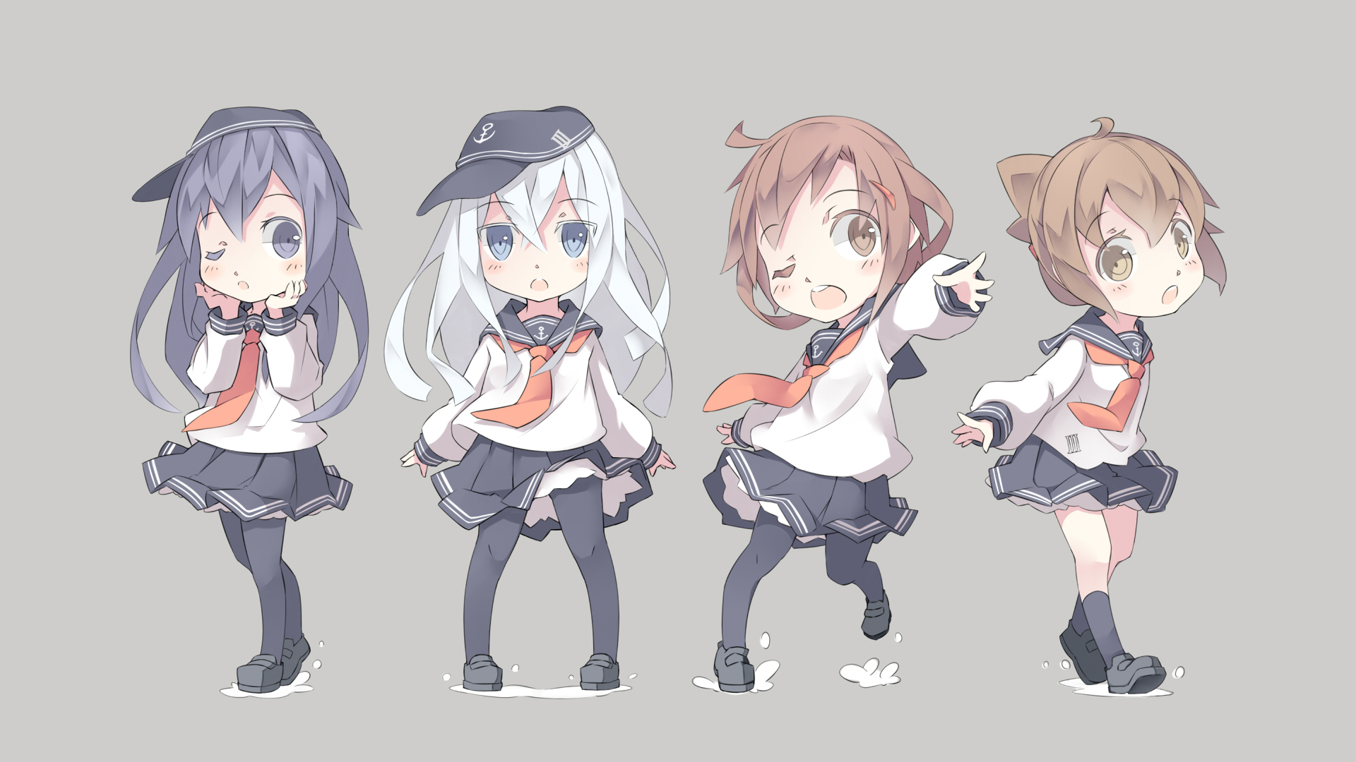 Ikazuchi from Kancolle HD Wallpaper