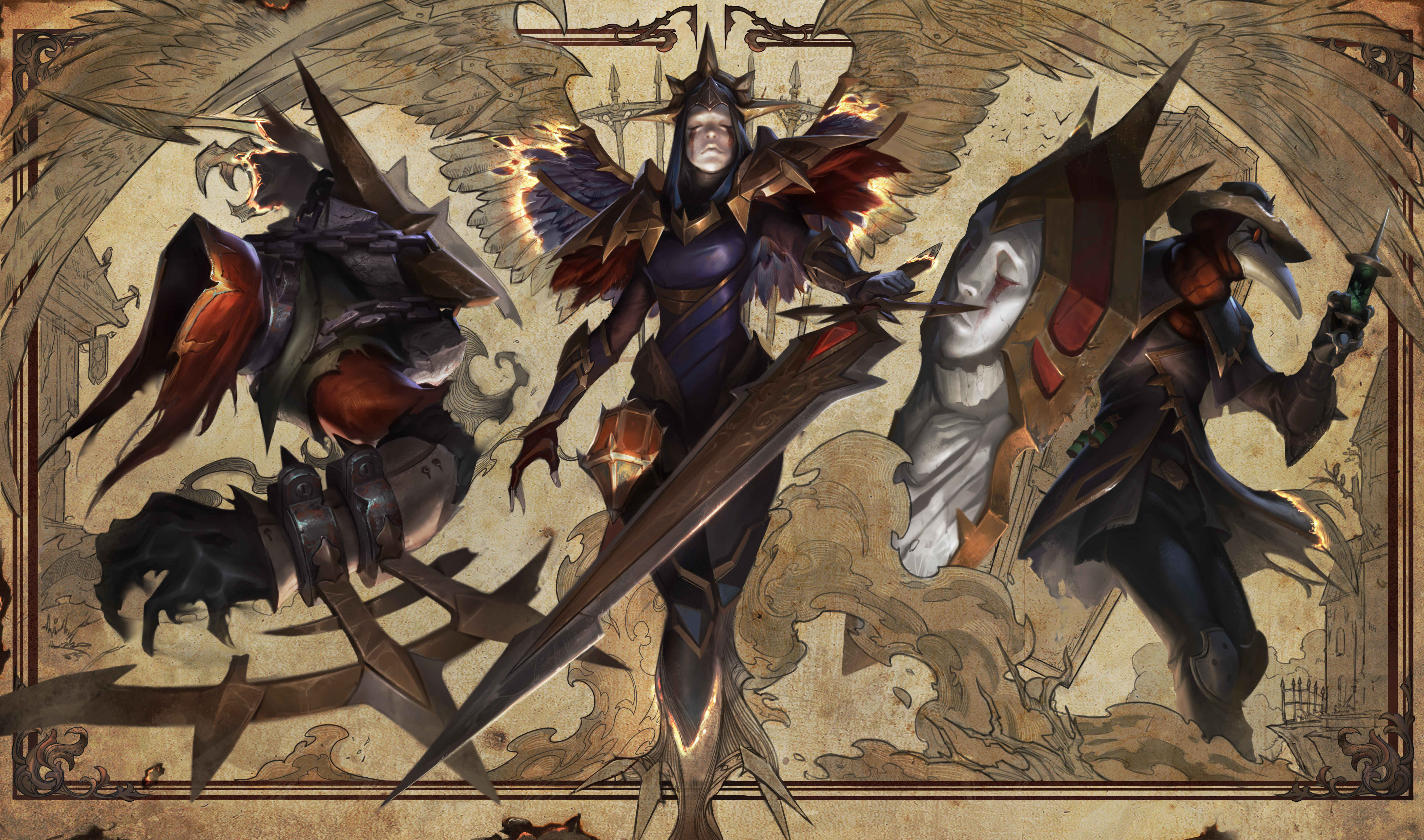 Kayle from League of Legends HD Wallpaper