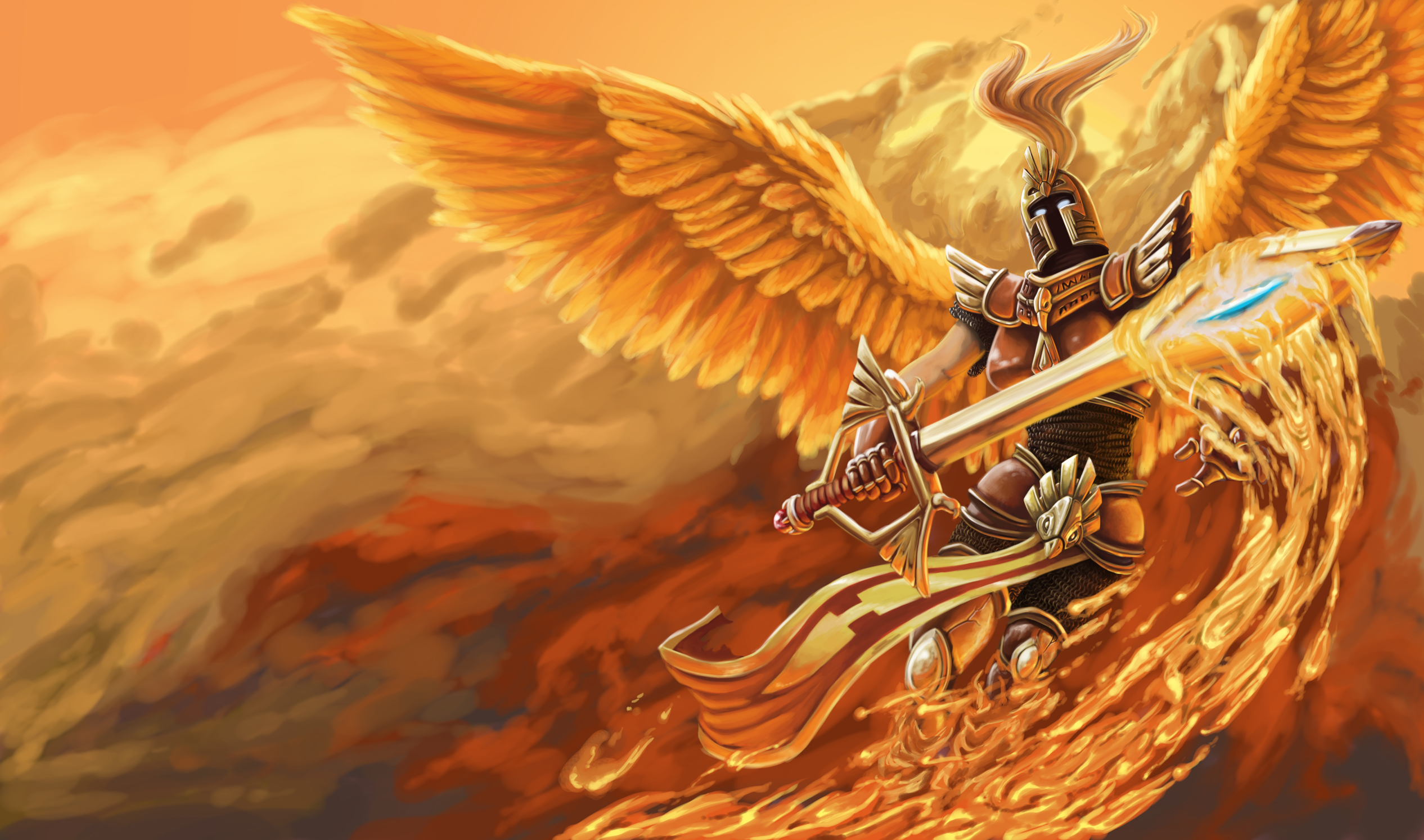 Kayle from League of Legends HD Wallpaper