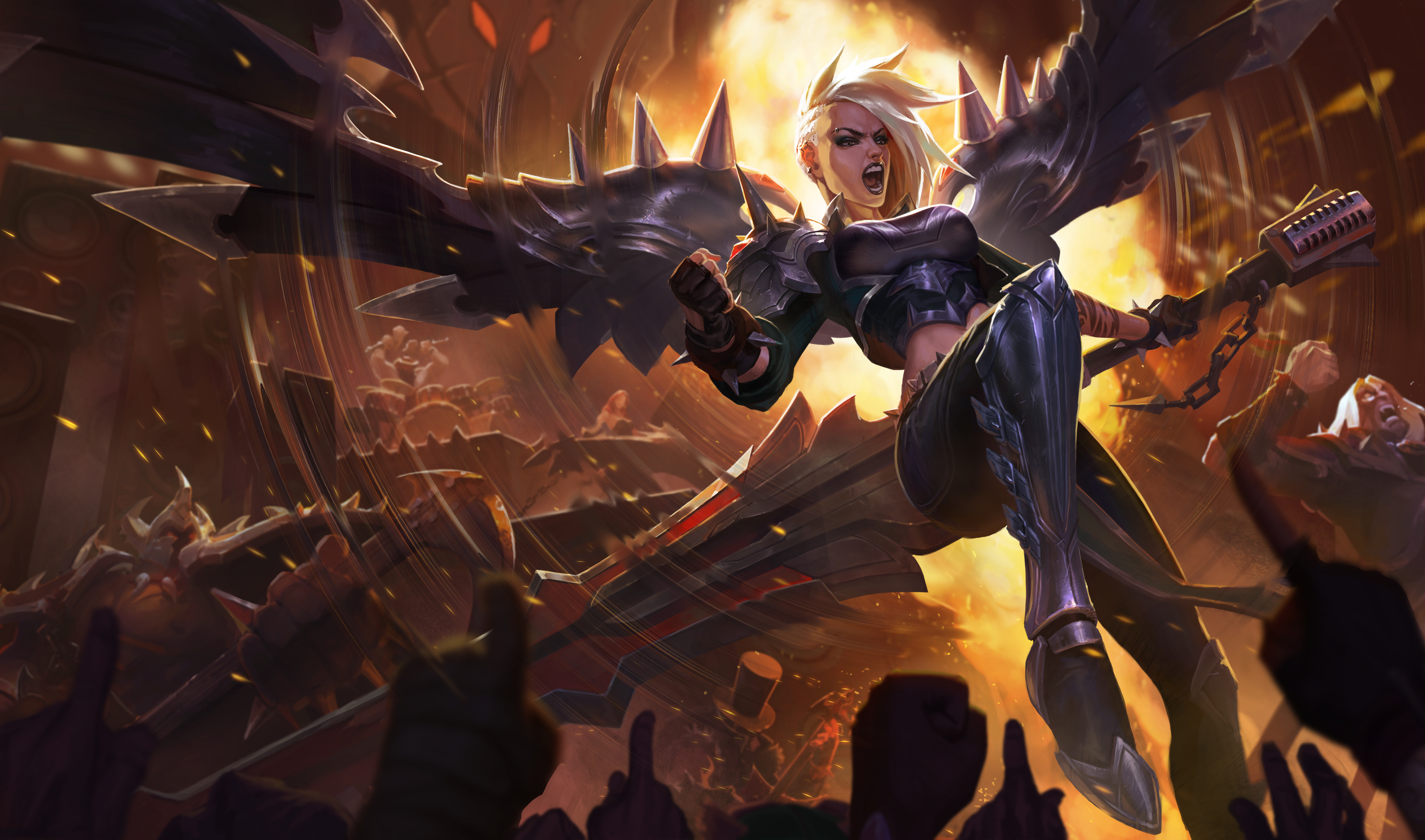 Kayle from League of Legends HD Wallpaper