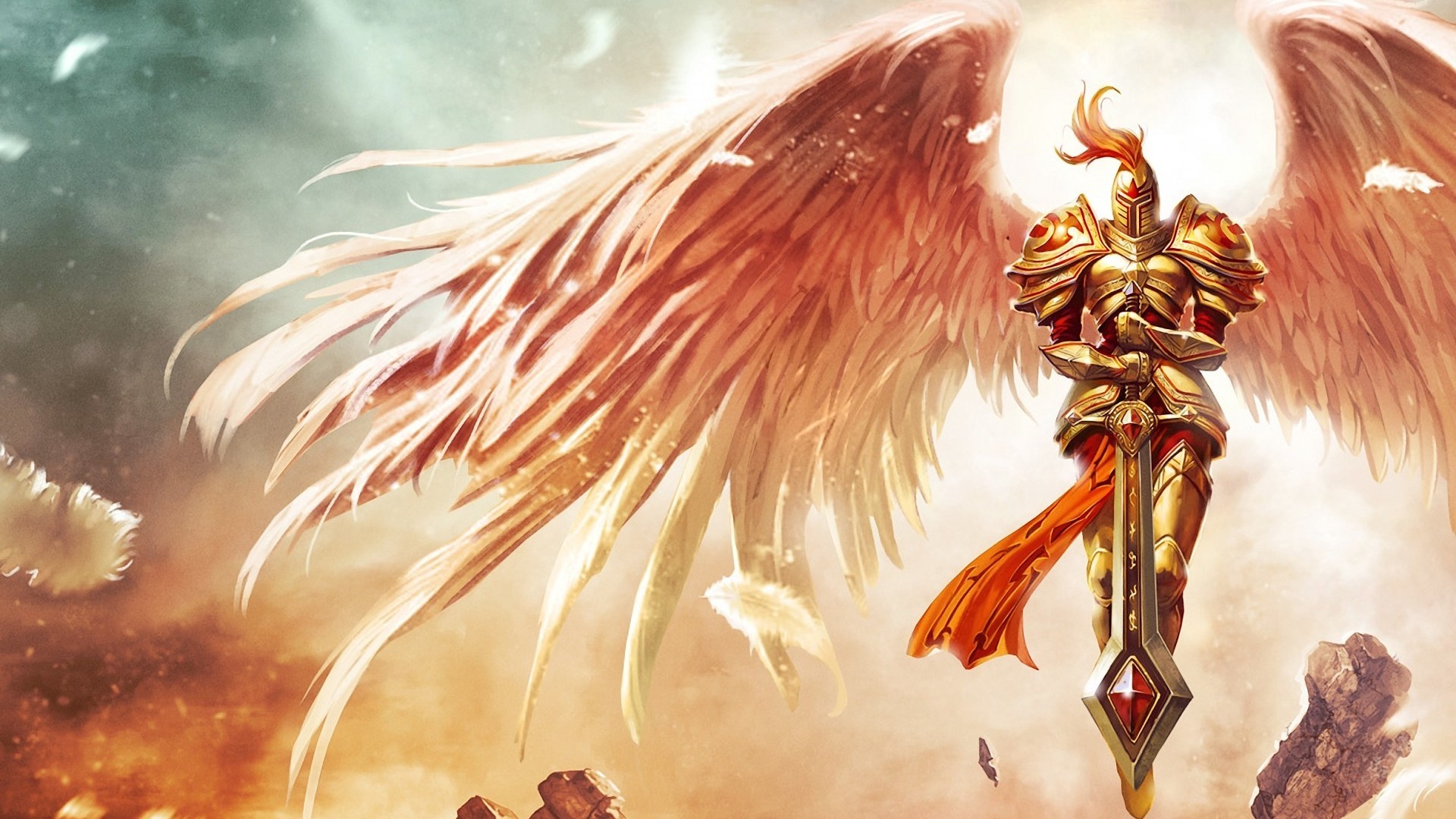 Kayle from League of Legends HD Wallpaper