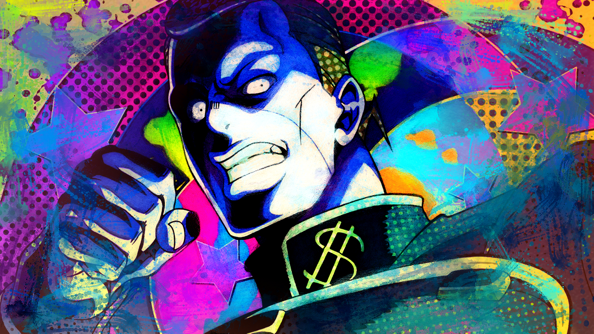 Okuyasu Nijimura from JoJo's Bizarre Adventure HD Wallpaper