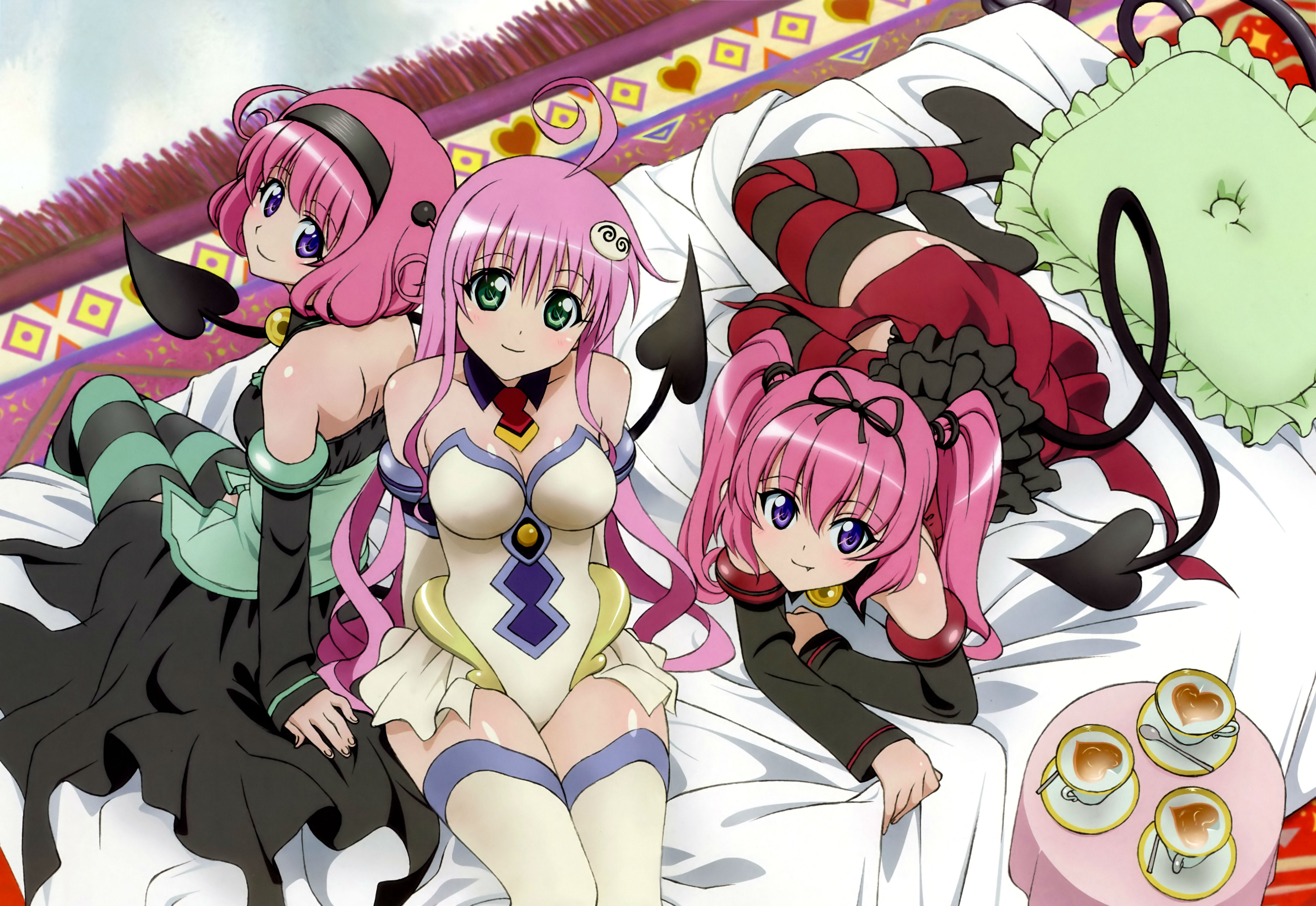 Momo Velia Deviluke from To LOVE Ru HD Wallpaper