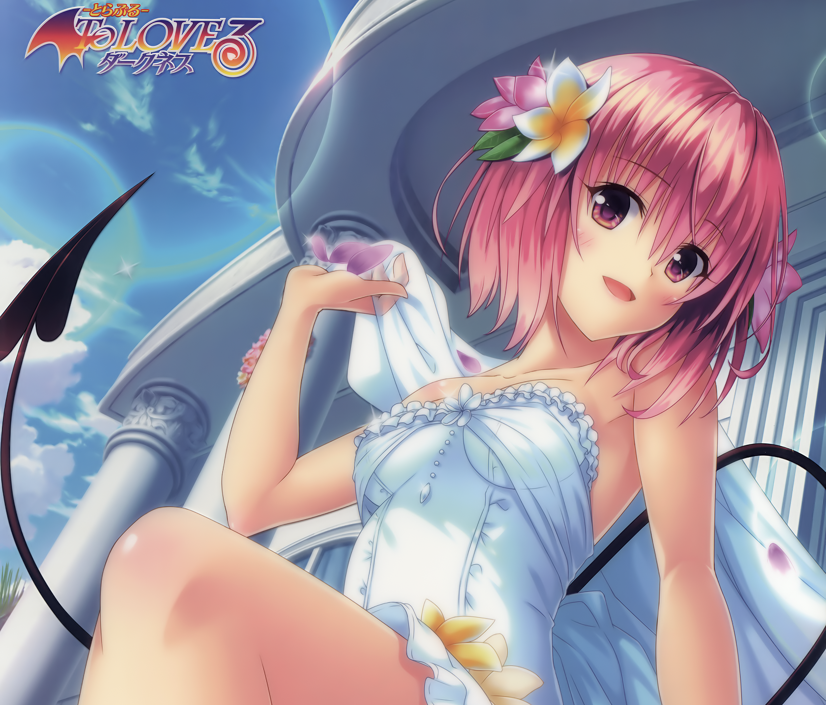 Momo Velia Deviluke from To LOVE Ru Darkness HD Wallpaper