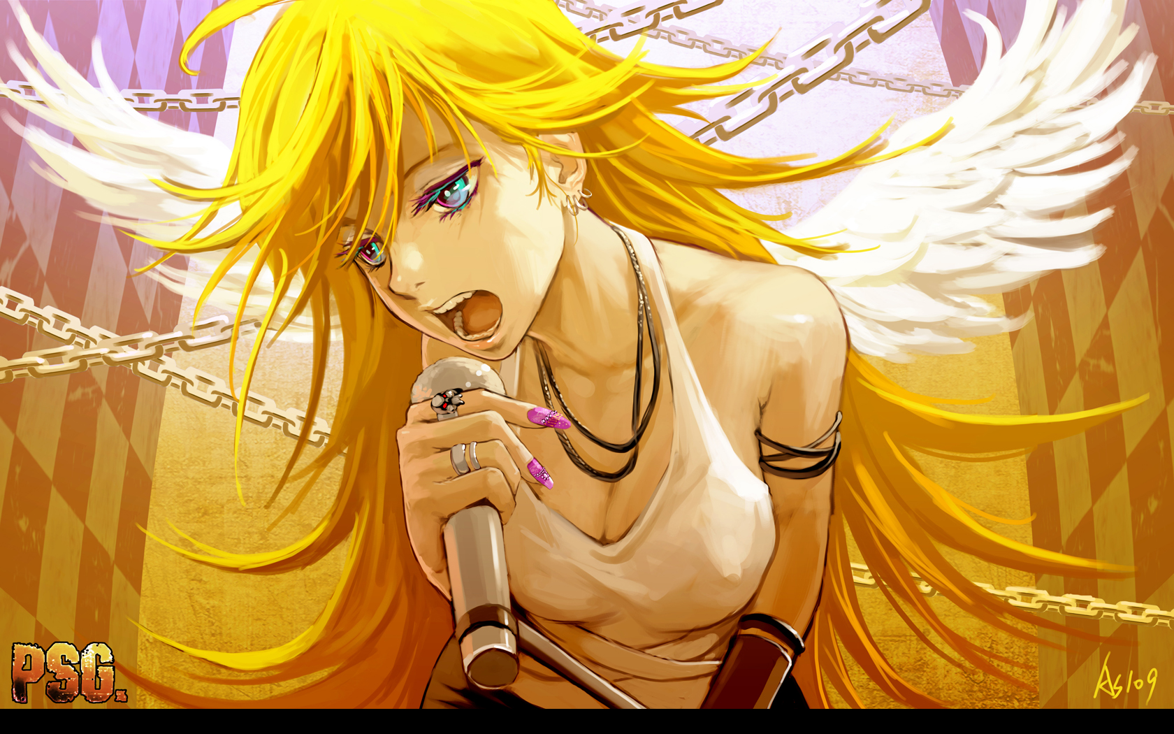 Panty Anarchy from Panty & Stocking with Garterbelt HD Wallpaper