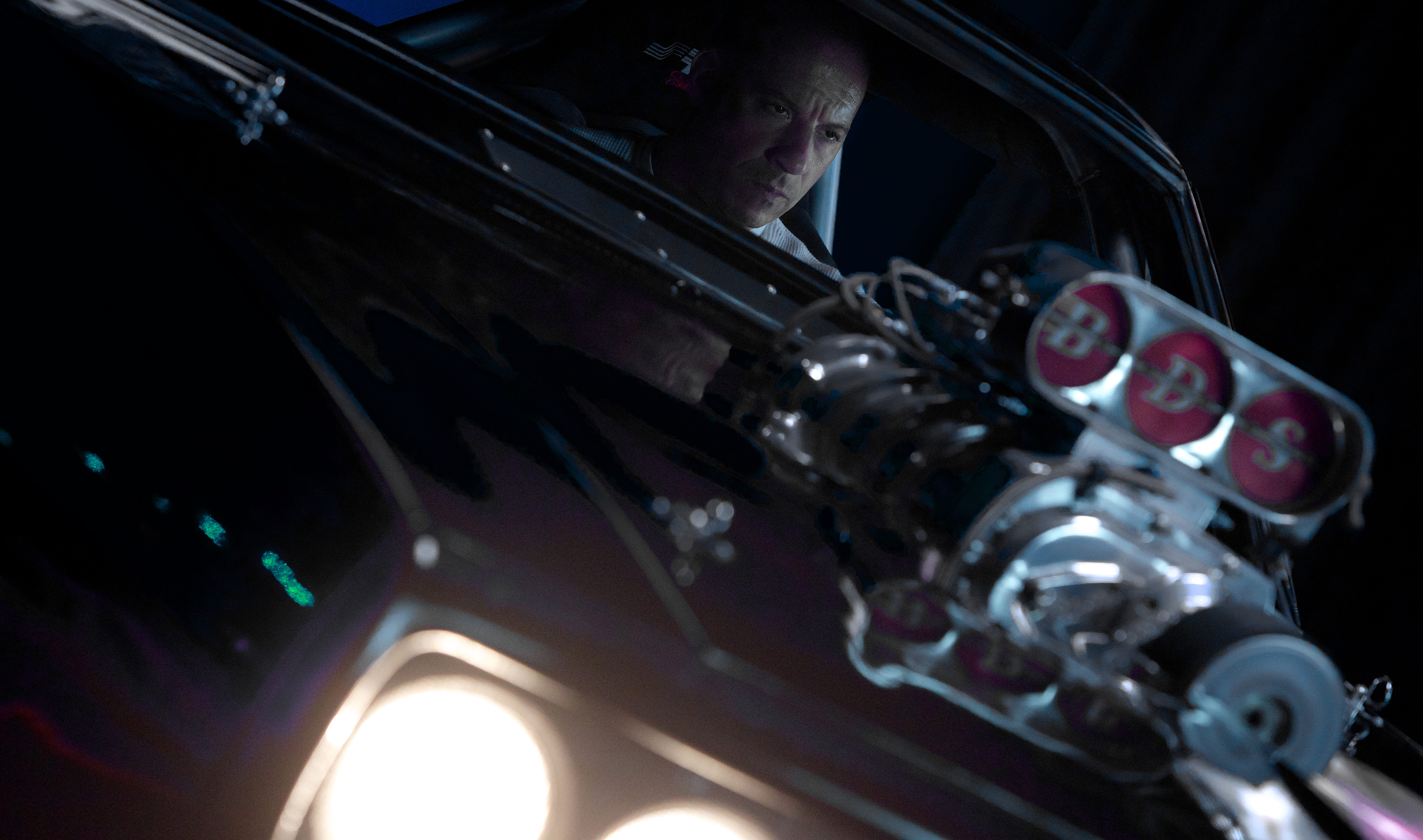 Dominic Toretto driving a car HD Wallpaper