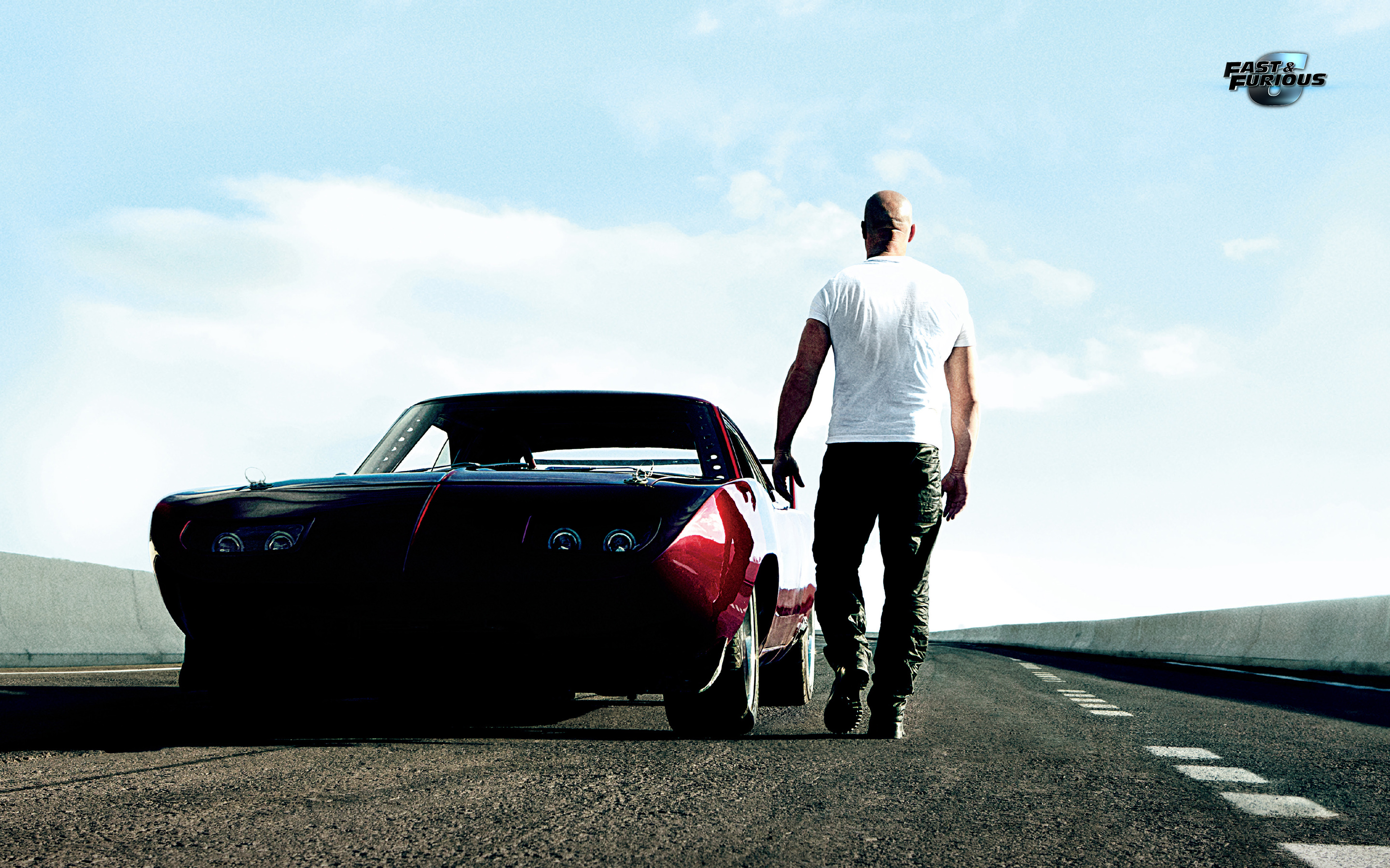 Dominic Toretto from Fast & Furious with a car HD Wallpaper