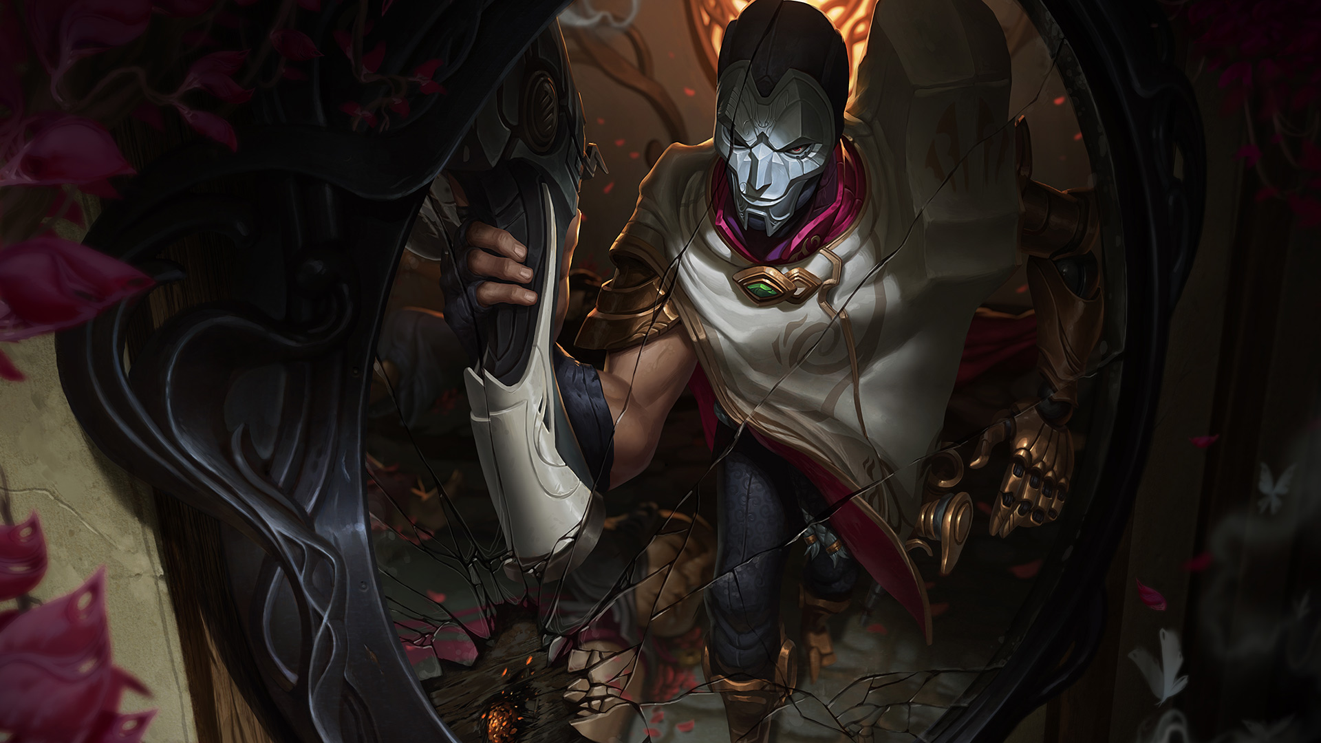 Jhin from League of Legends HD Wallpaper