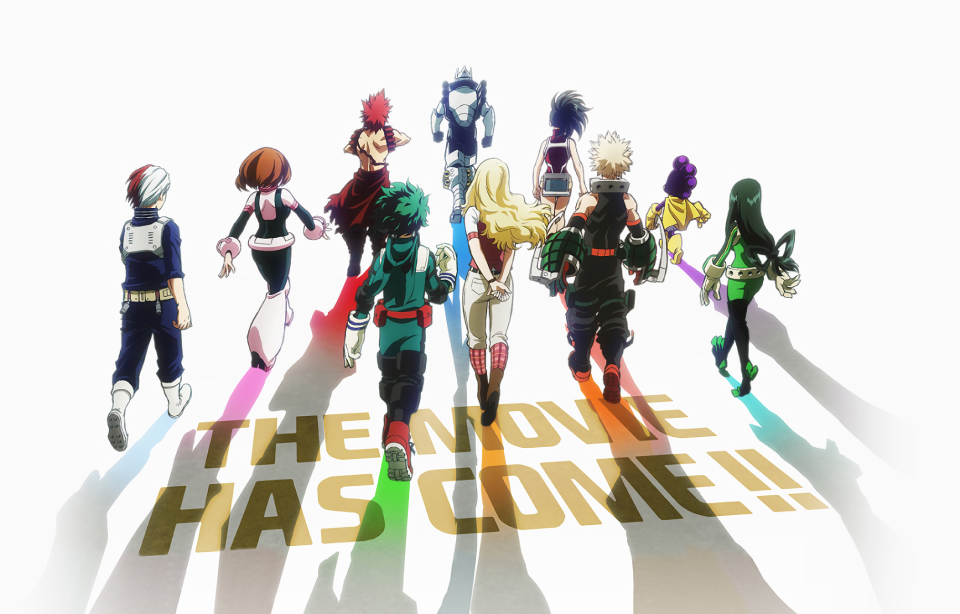 My Hero Academia characters walking forward HD Wallpaper