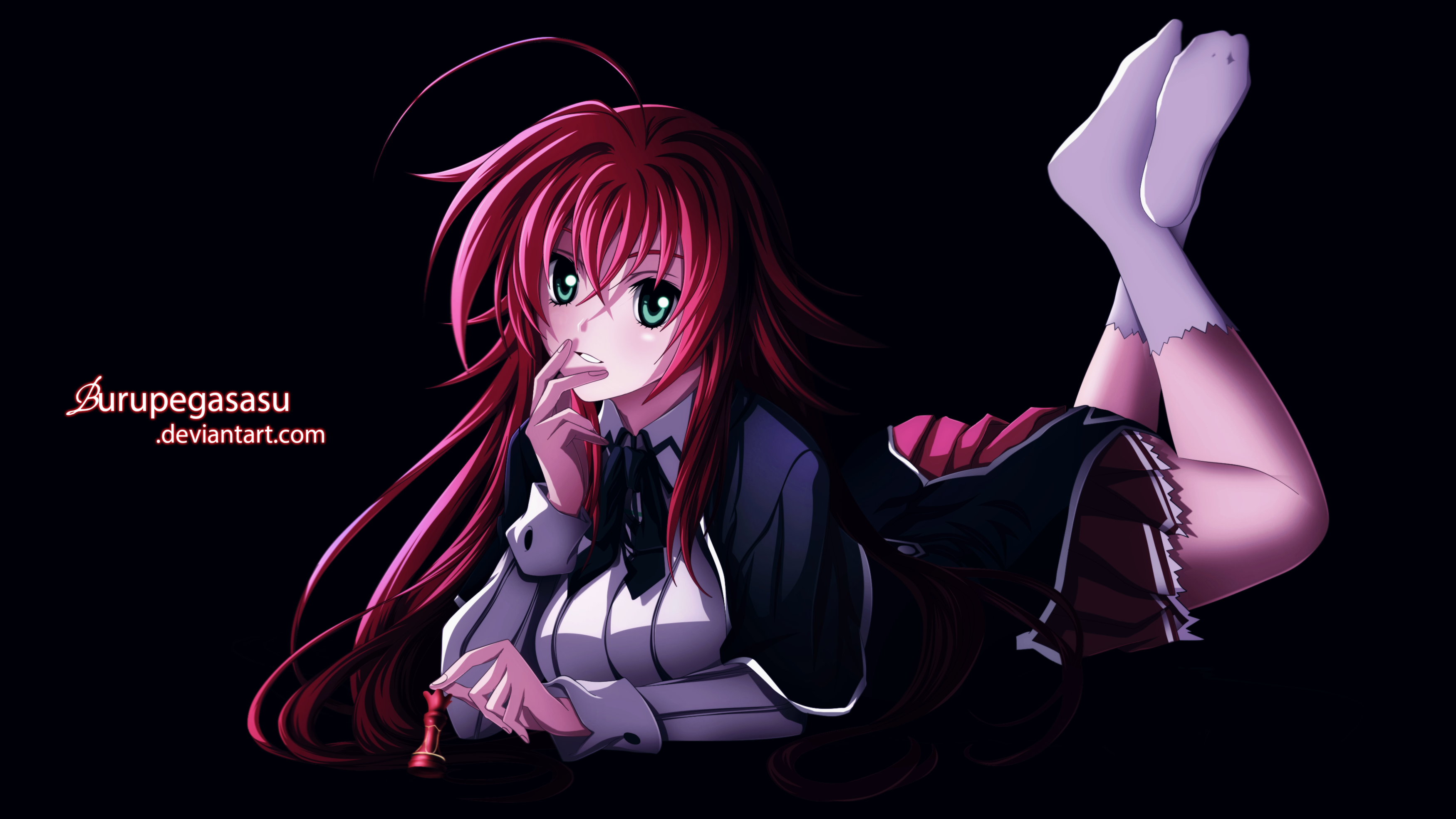 Rias Gremory from High School DxD HD Wallpaper