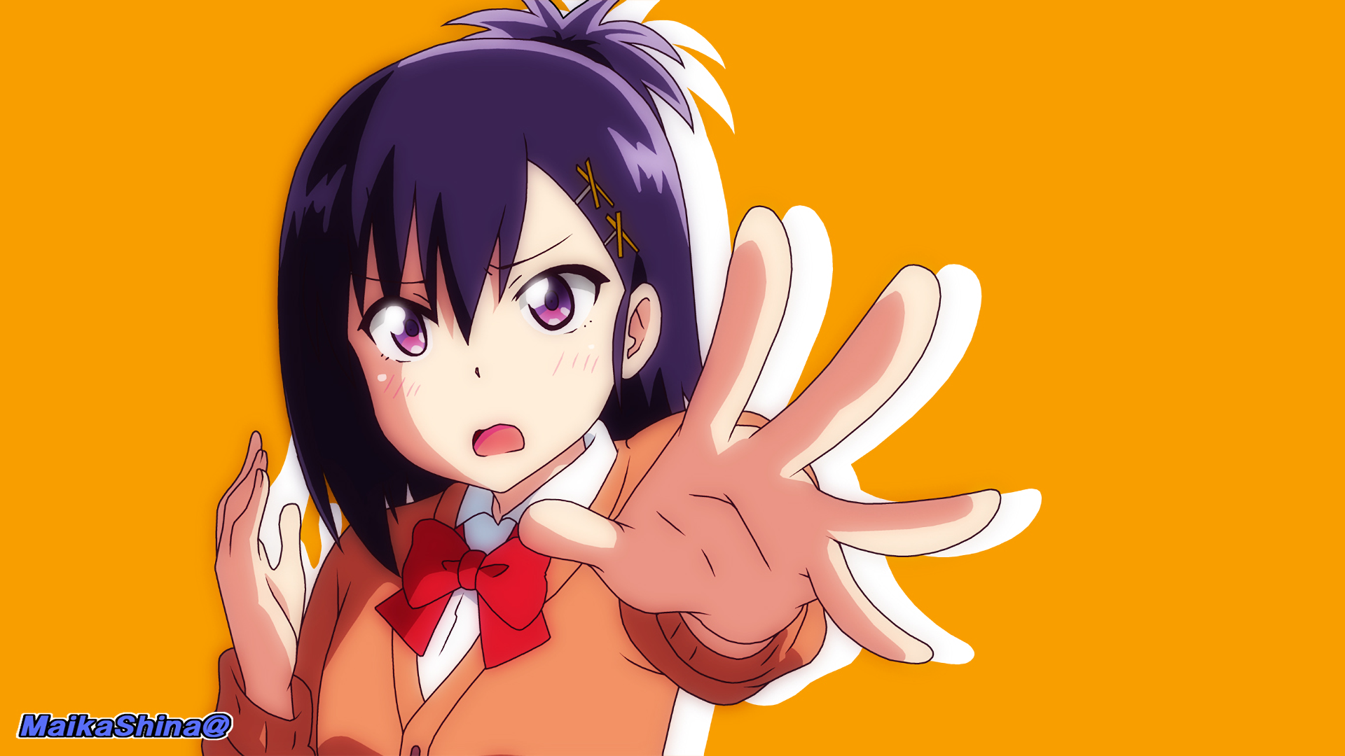 Tsukinose April reaching out HD Wallpaper