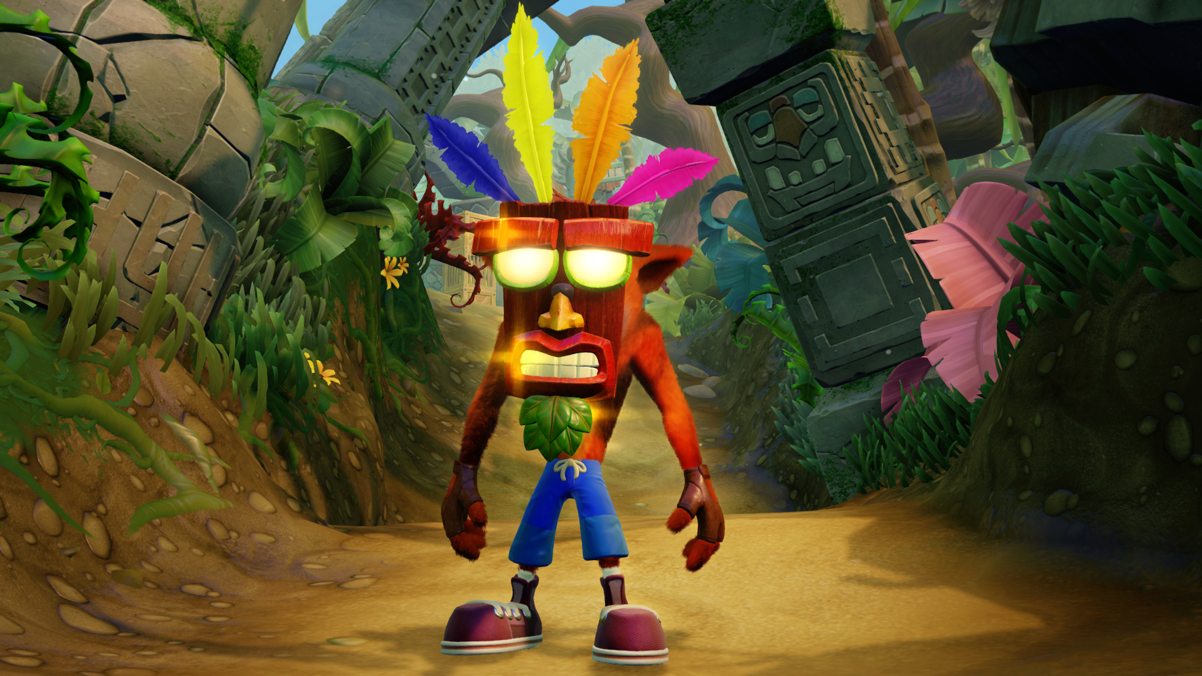 Crash Bandicoot from Crash Bandicoot 4K HD Wallpaper