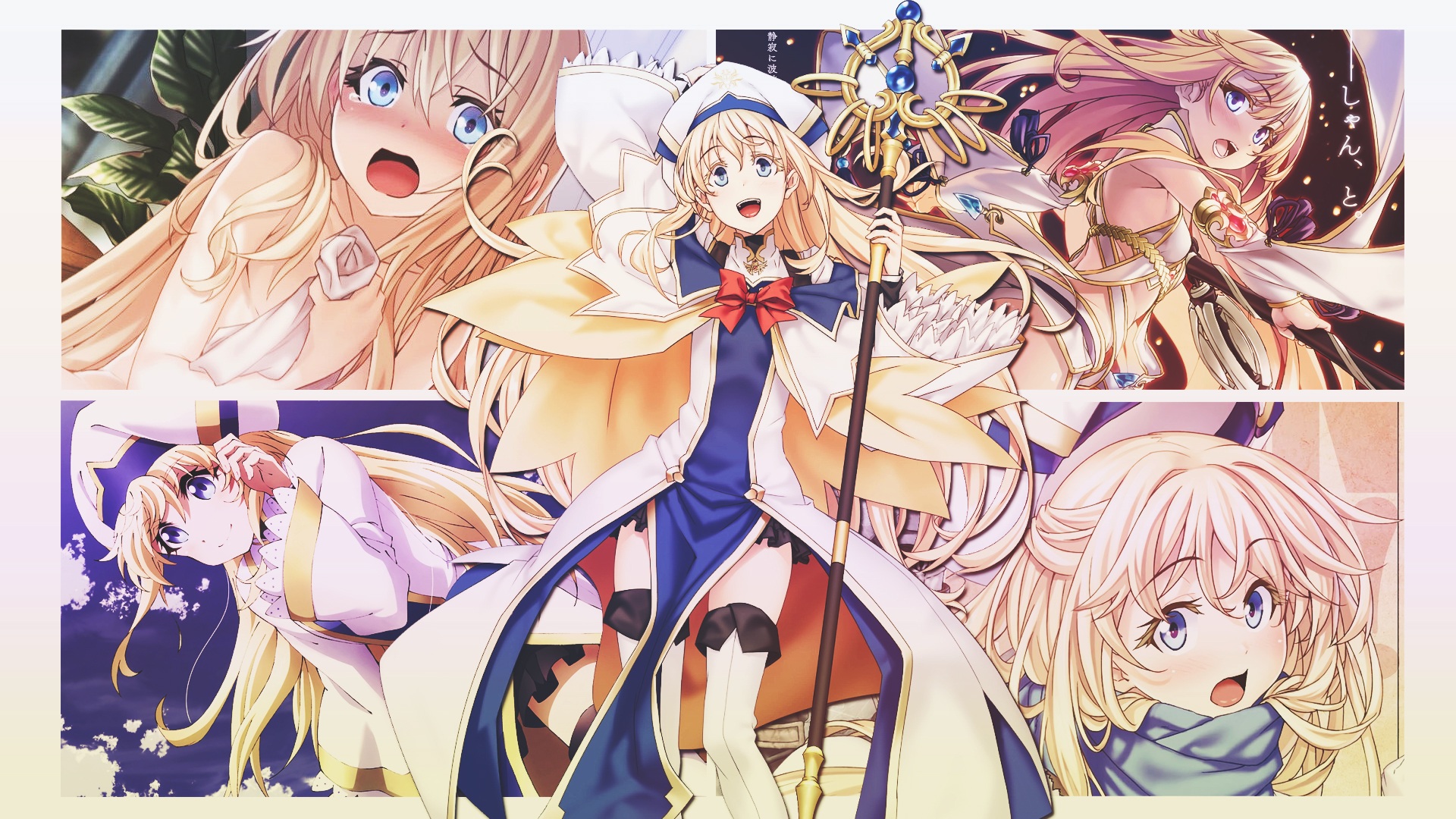 Priestess from Goblin Slayer HD Wallpaper