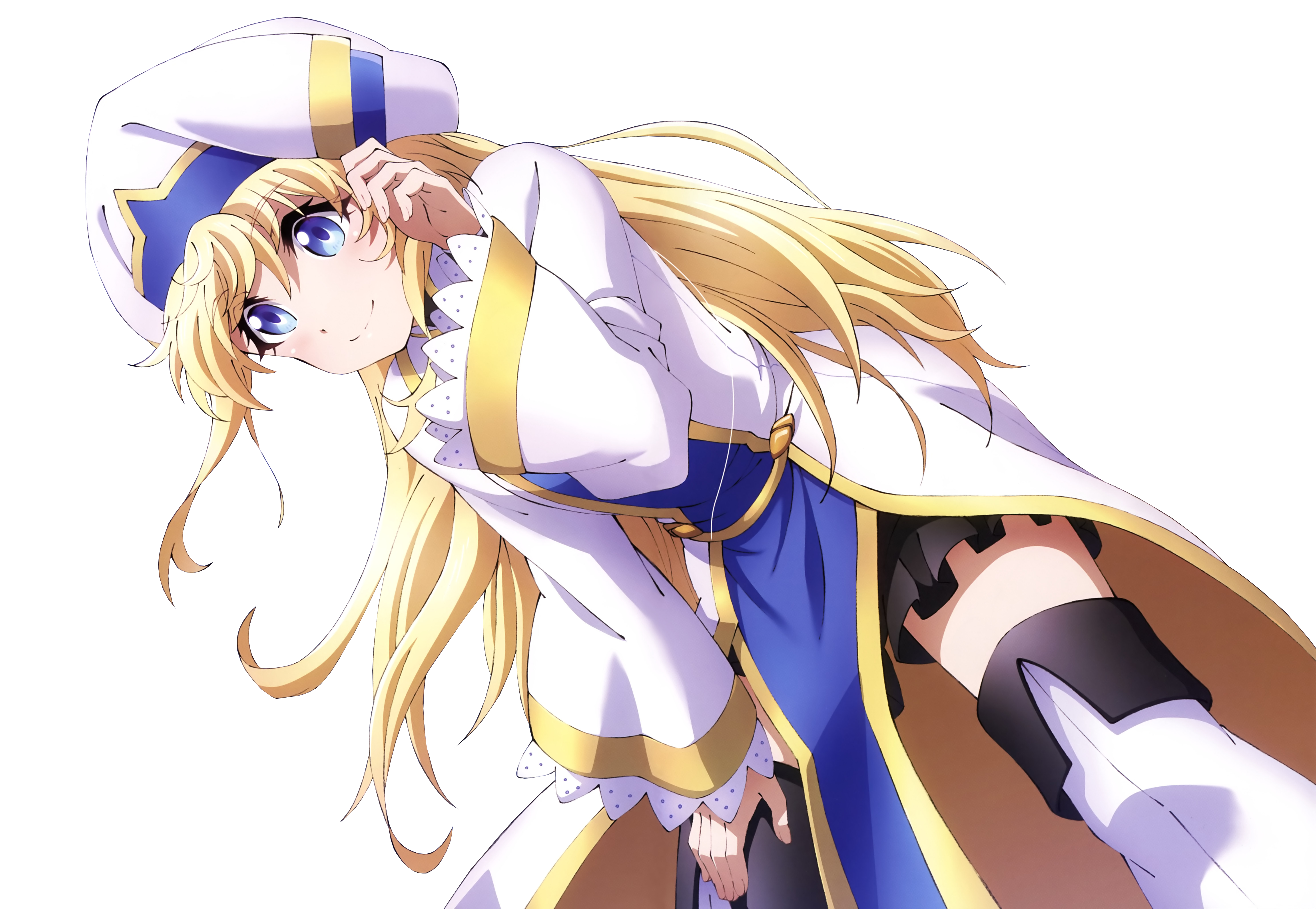 Priestess from Goblin Slayer HD Wallpaper