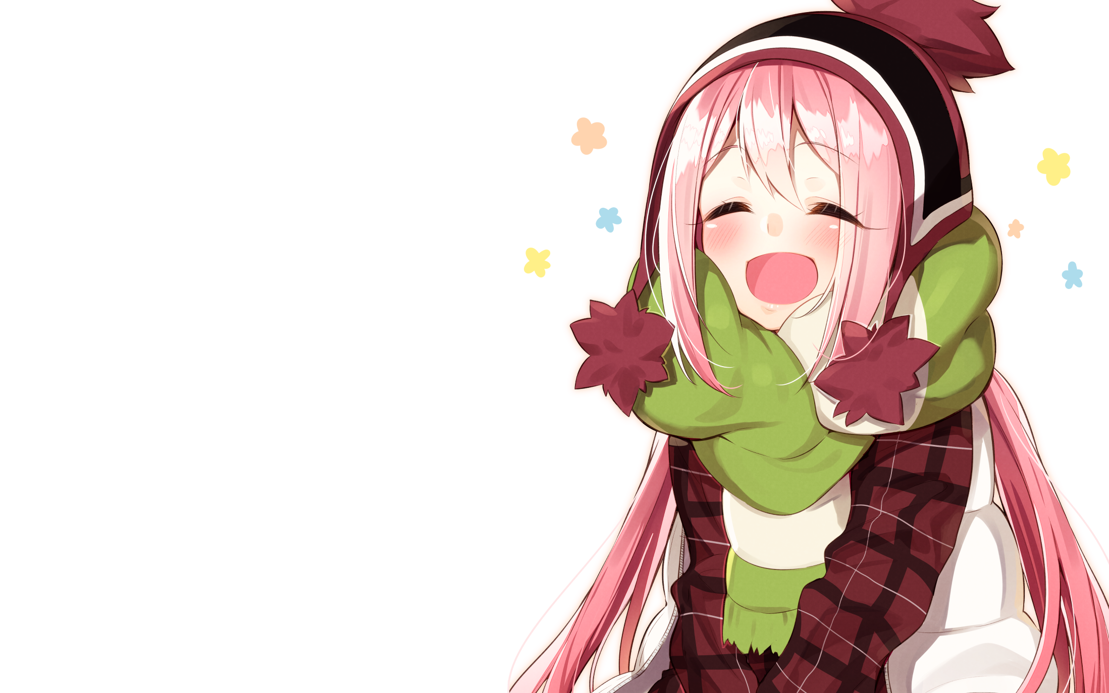 Nadeshiko Kagamihara from Yuru Camp HD Wallpaper