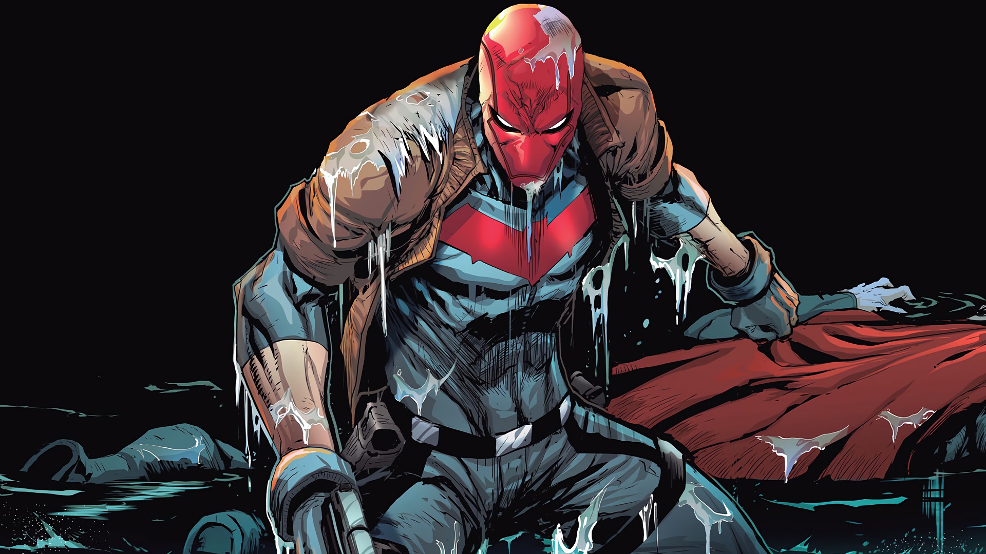 Red Hood from DC Comics HD Wallpaper