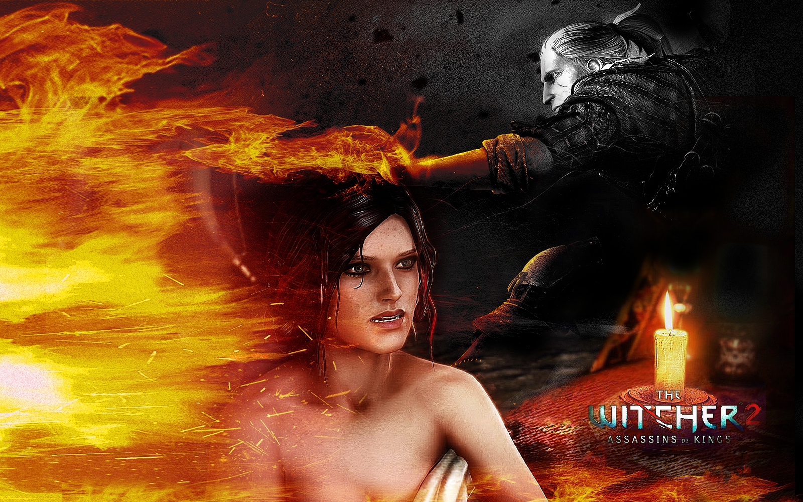 Triss Merigold from The Witcher 2: Assassins of Kings HD Wallpaper