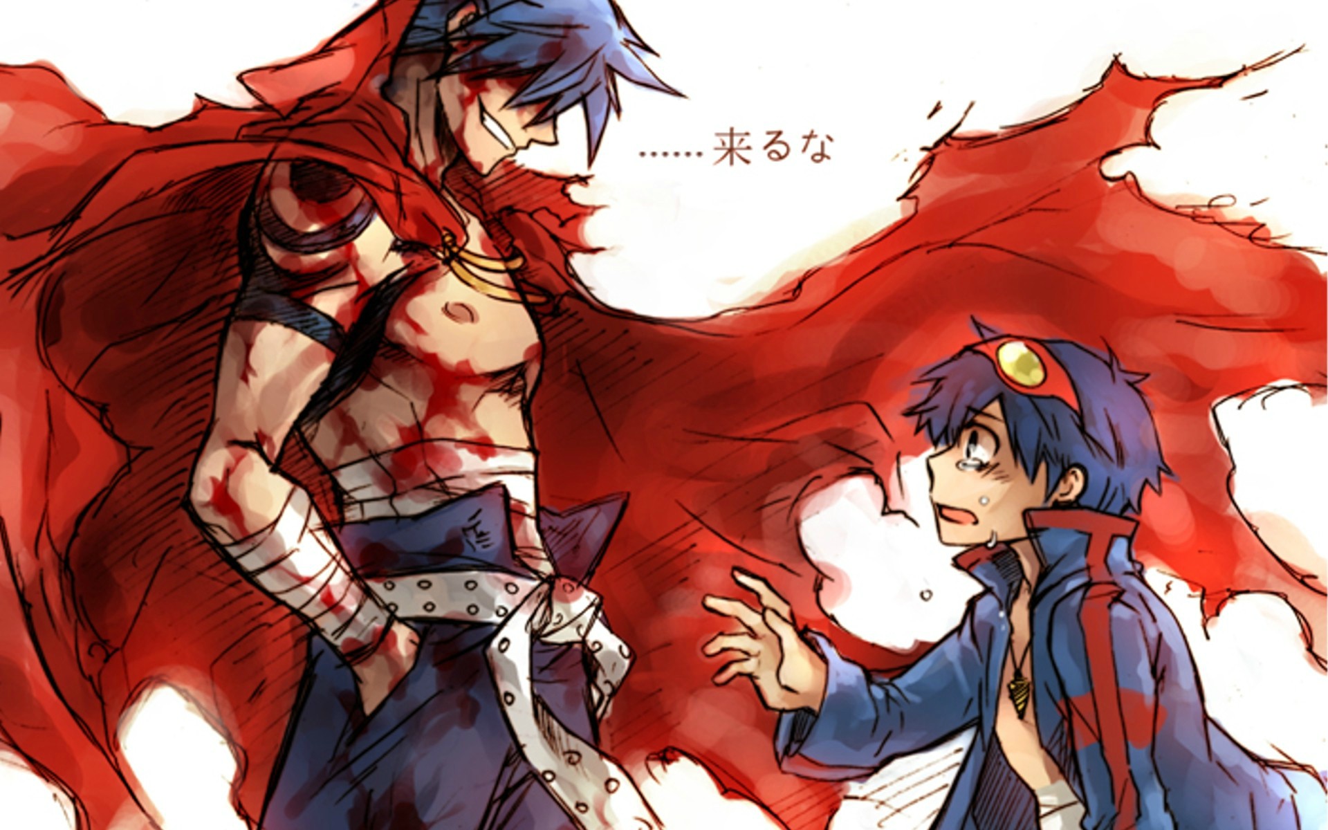 4K Simple Background Tengen Toppa Gurren Lagann Minimalism Anime 4K Simple Background Tengen Toppa Gurren Lagann Minimalism Anime