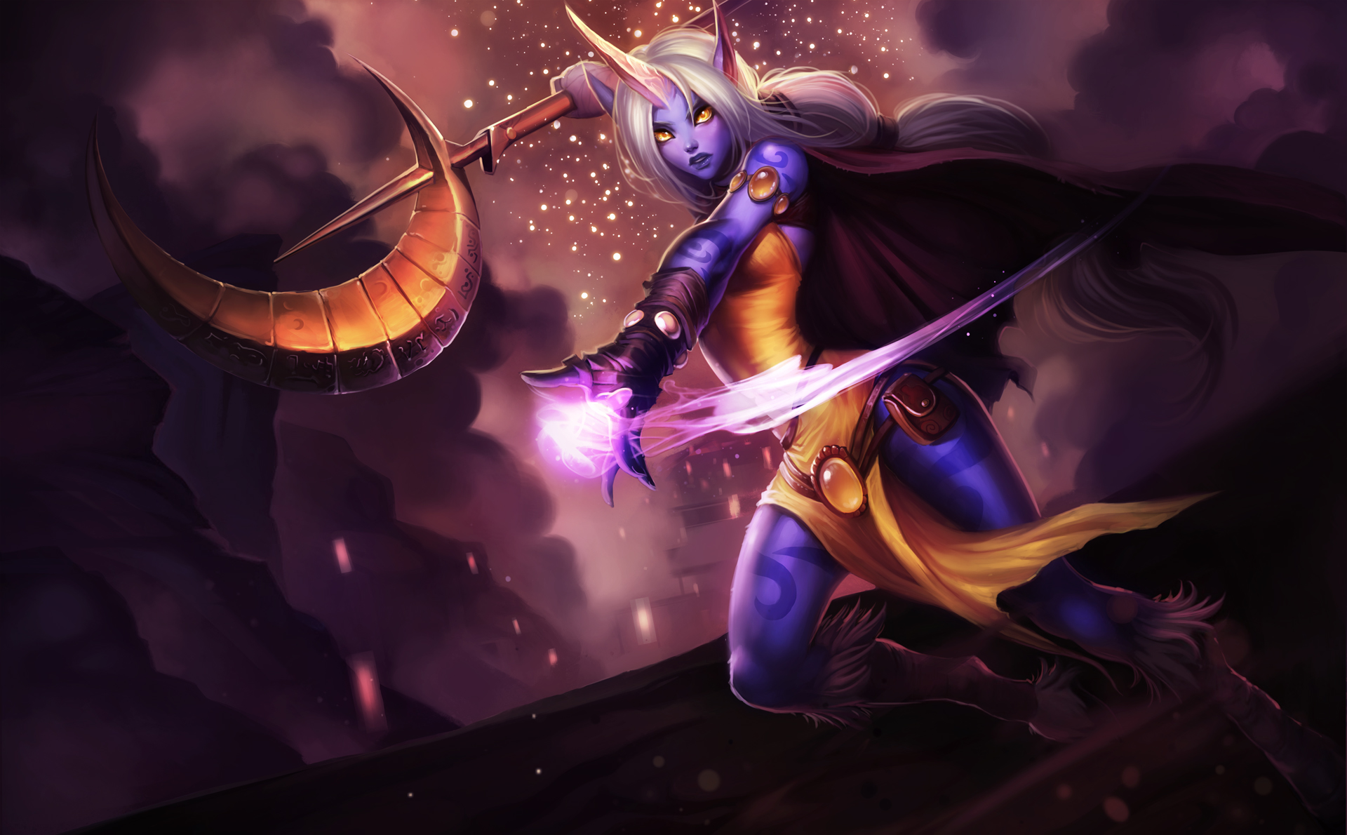 Soraka from League of Legends HD Wallpaper