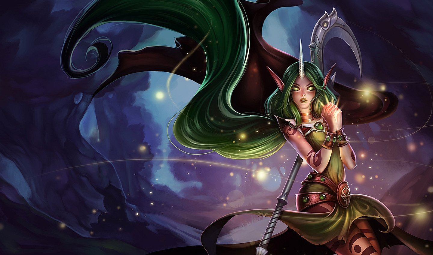 Soraka from League of Legends HD Wallpaper
