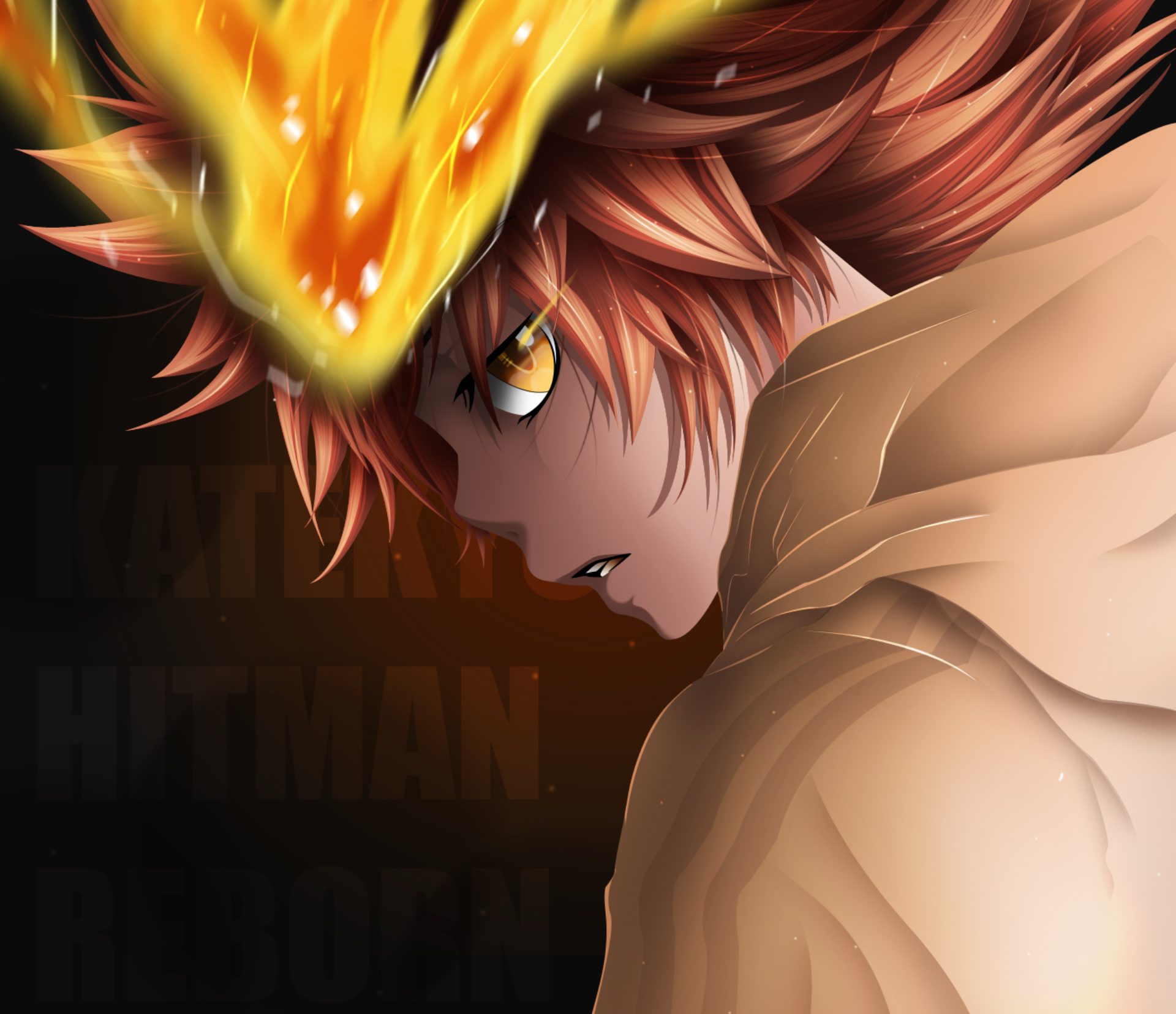 Tsunayoshi Sawada from Katekyo Hitman Reborn! HD Wallpaper