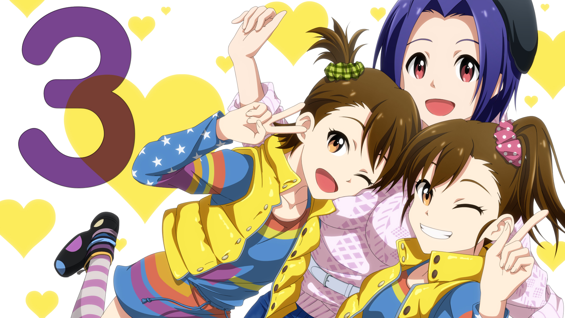 The Idolmaster Cinderella Girls 3rd Anniversary HD Wallpaper